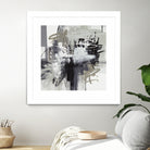 Loud Mouth by Daleno Art on GIANT ART - white abstract