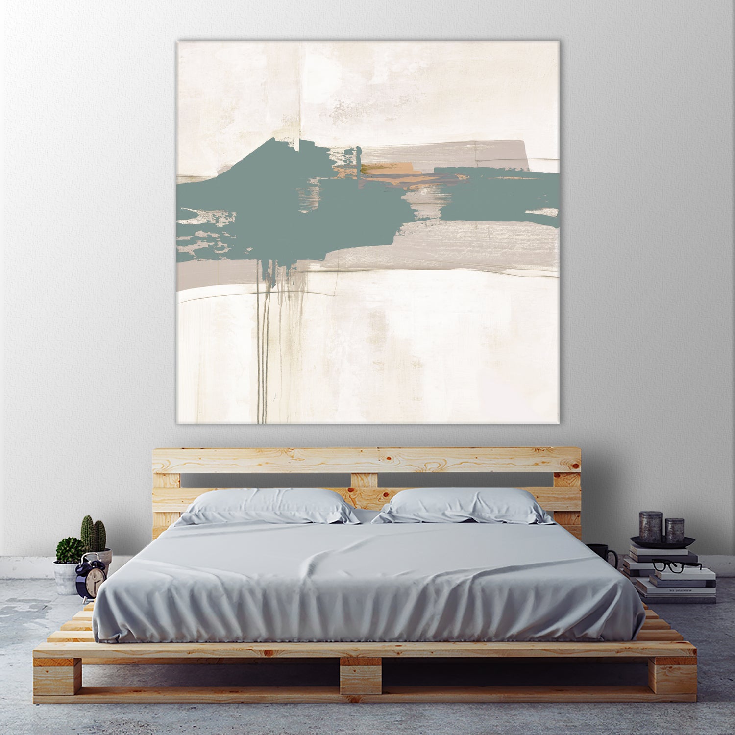 Complex Mind III by Daleno Art on GIANT ART - green abstract