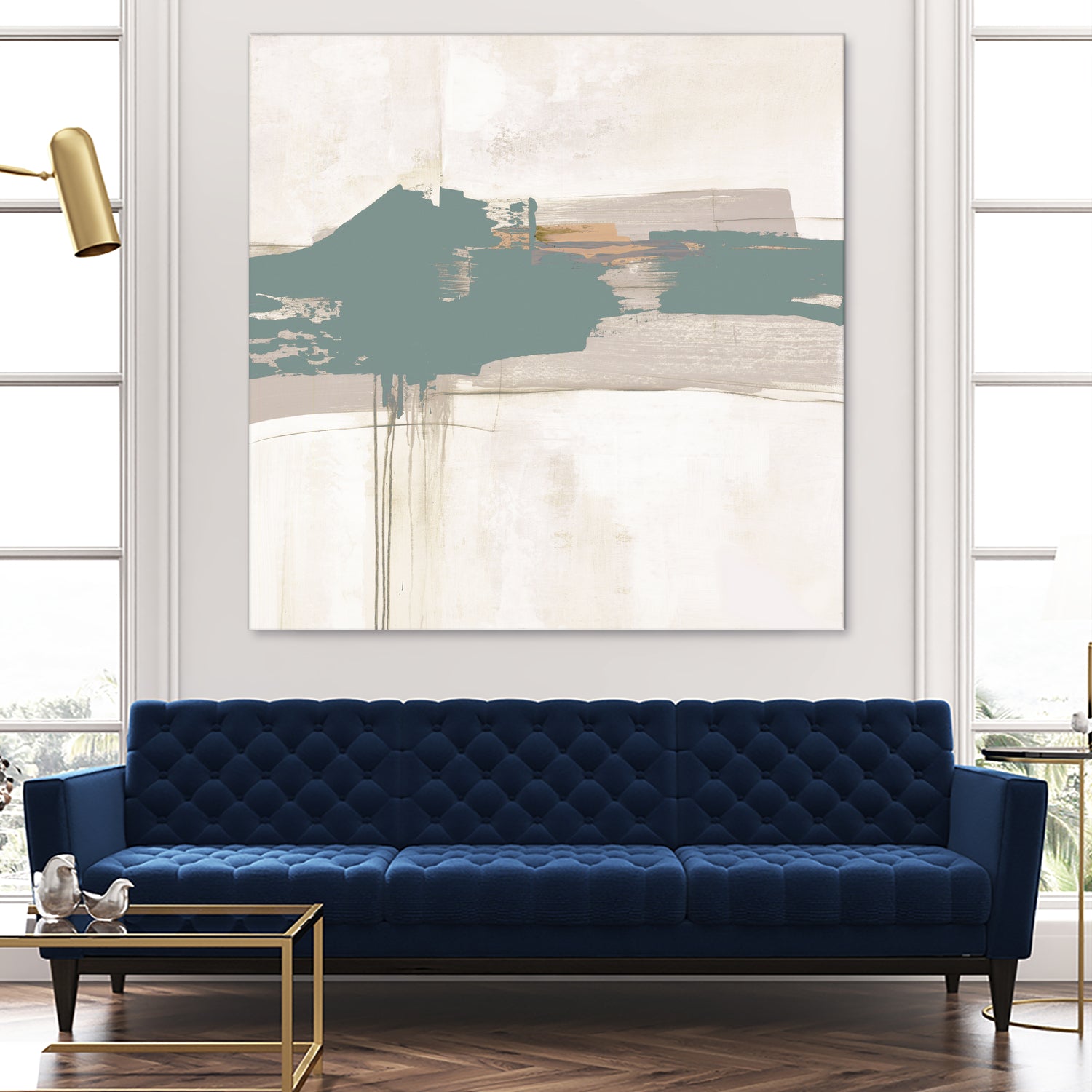 Complex Mind III by Daleno Art on GIANT ART - green abstract