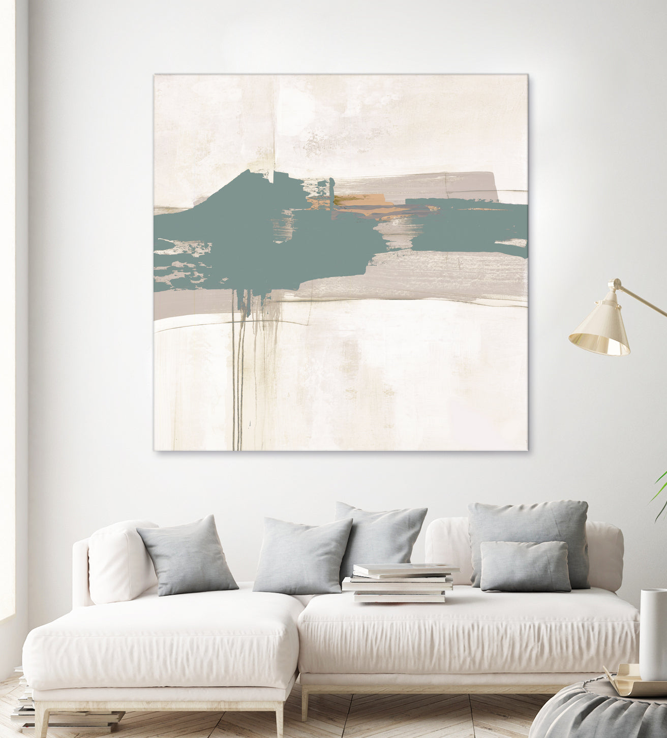 Complex Mind III by Daleno Art on GIANT ART - green abstract