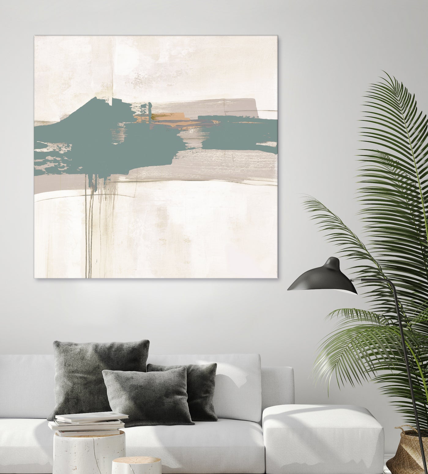 Complex Mind III by Daleno Art on GIANT ART - green abstract