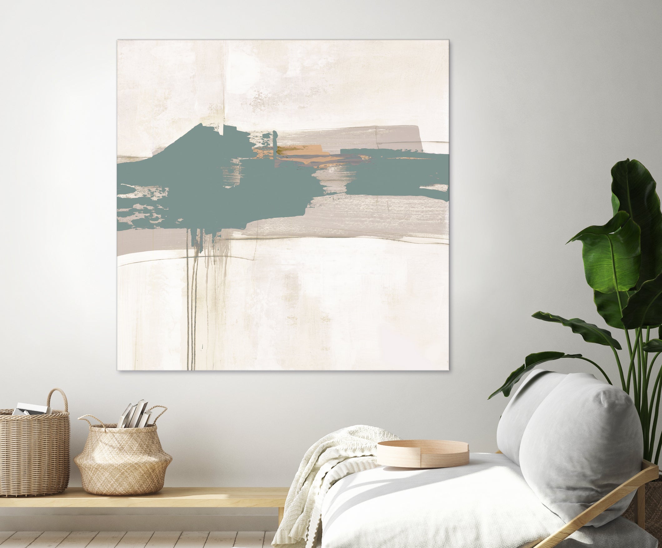 Complex Mind III by Daleno Art on GIANT ART - green abstract