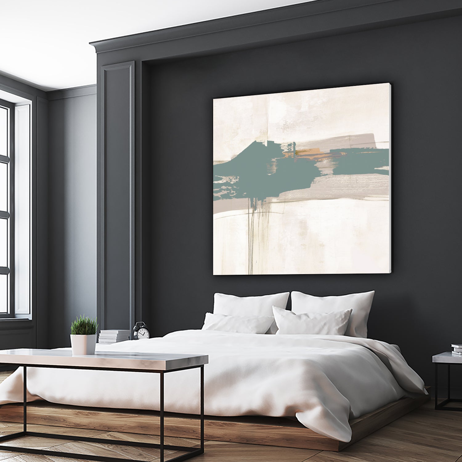 Complex Mind III by Daleno Art on GIANT ART - green abstract