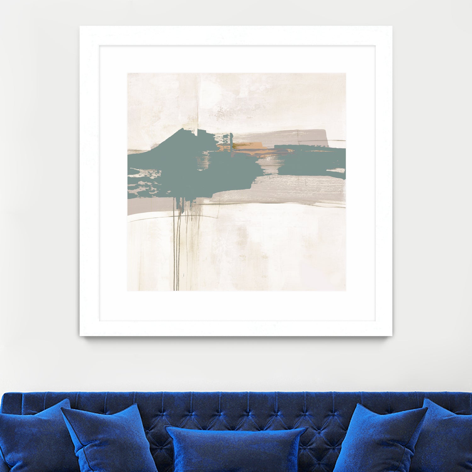 Complex Mind III by Daleno Art on GIANT ART - green abstract