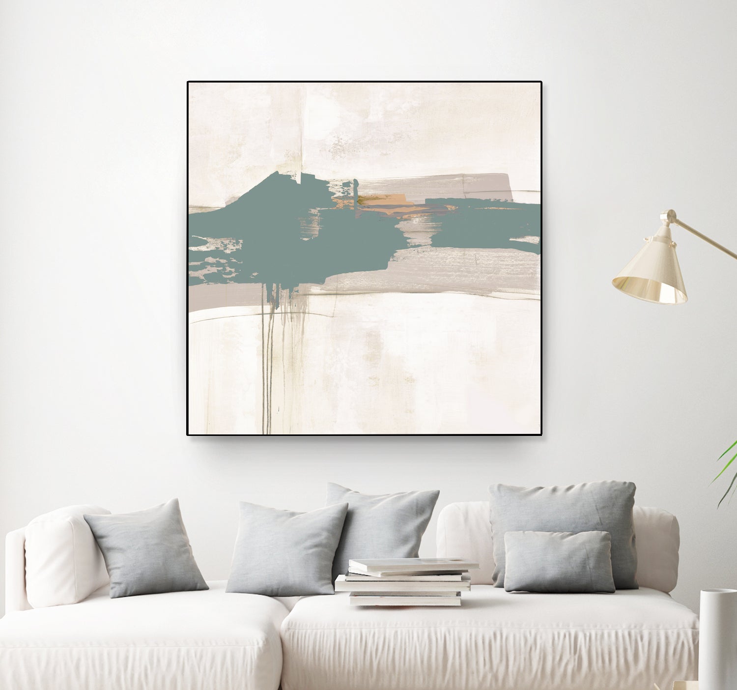 Complex Mind III by Daleno Art on GIANT ART - green abstract