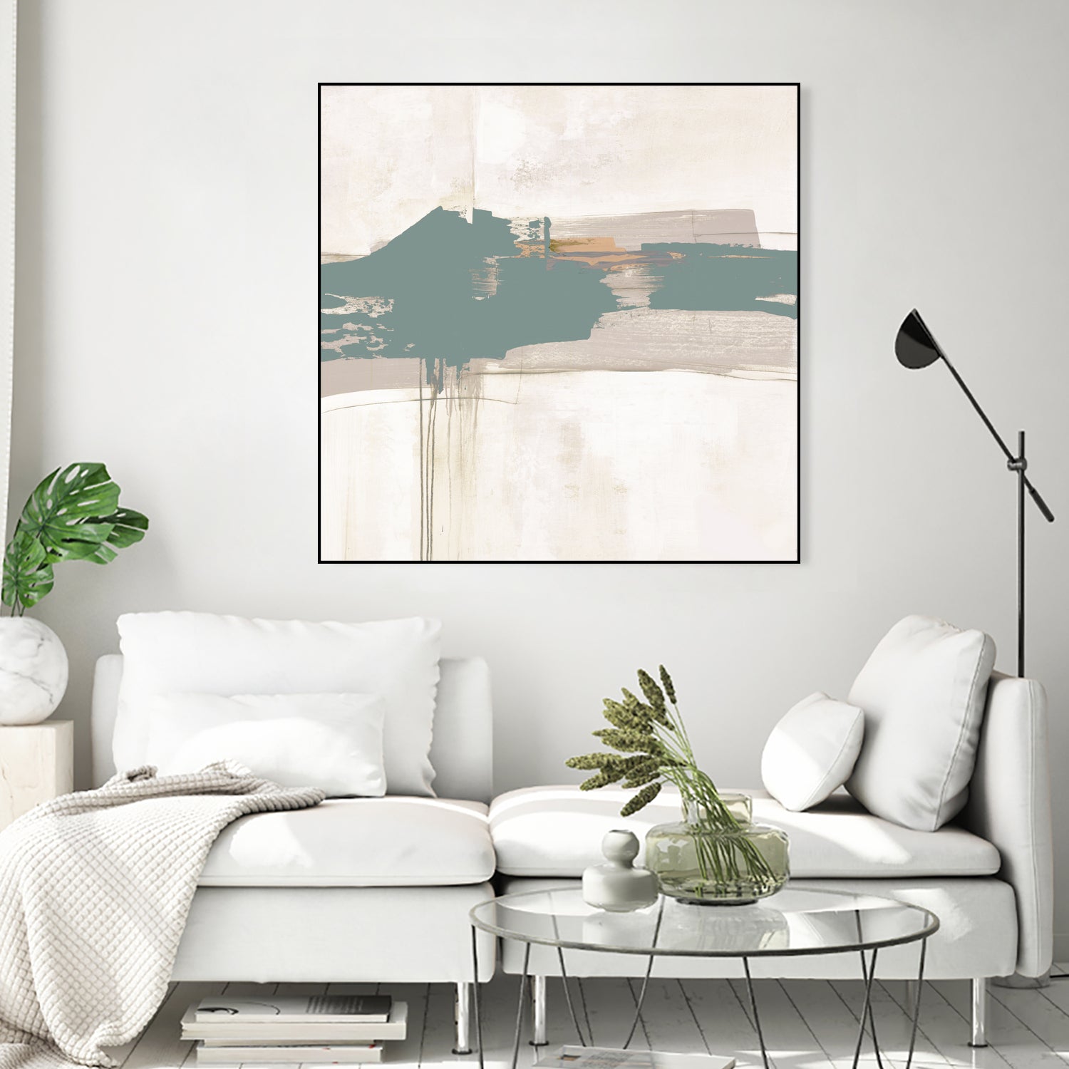 Complex Mind III by Daleno Art on GIANT ART - green abstract