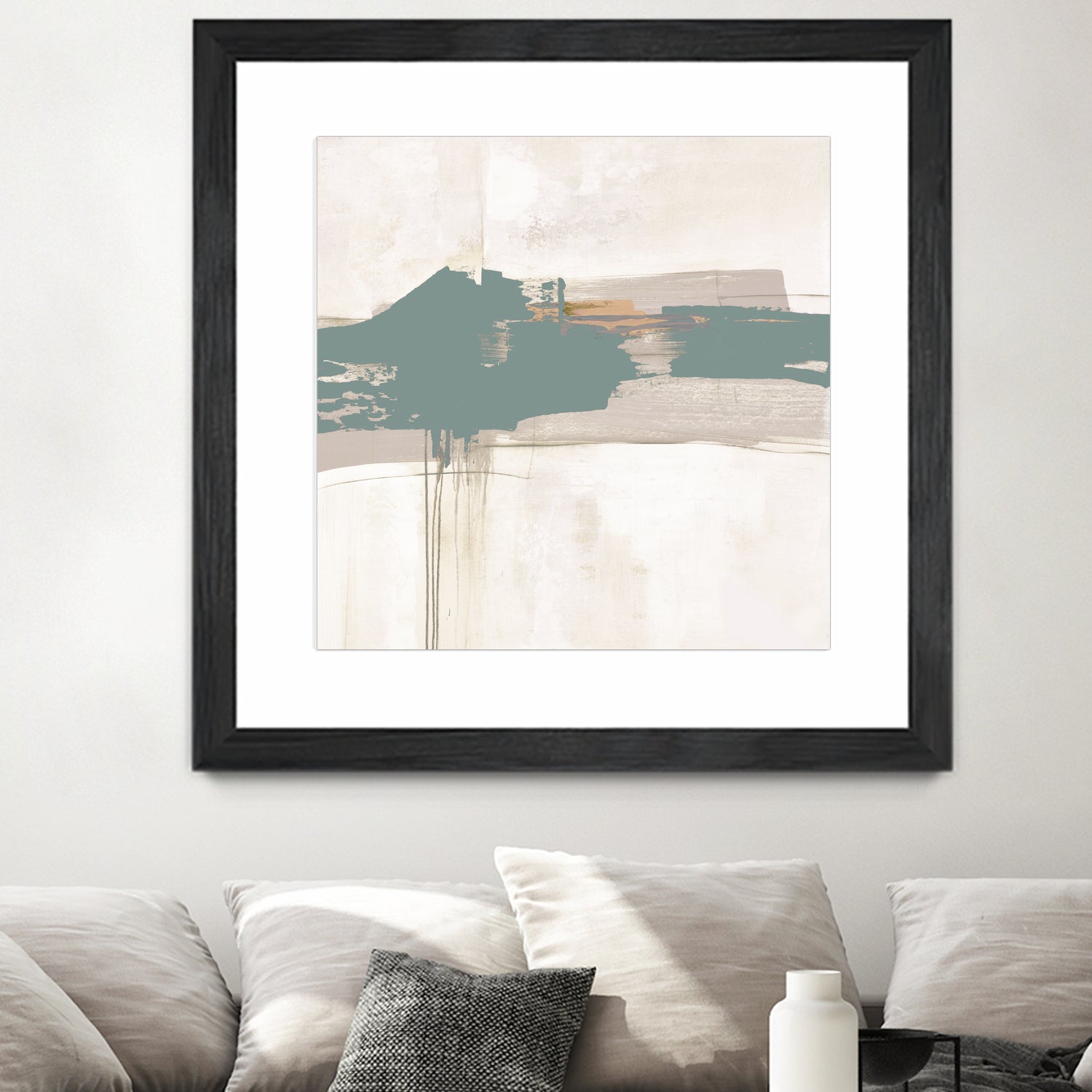 Complex Mind III by Daleno Art on GIANT ART - green abstract