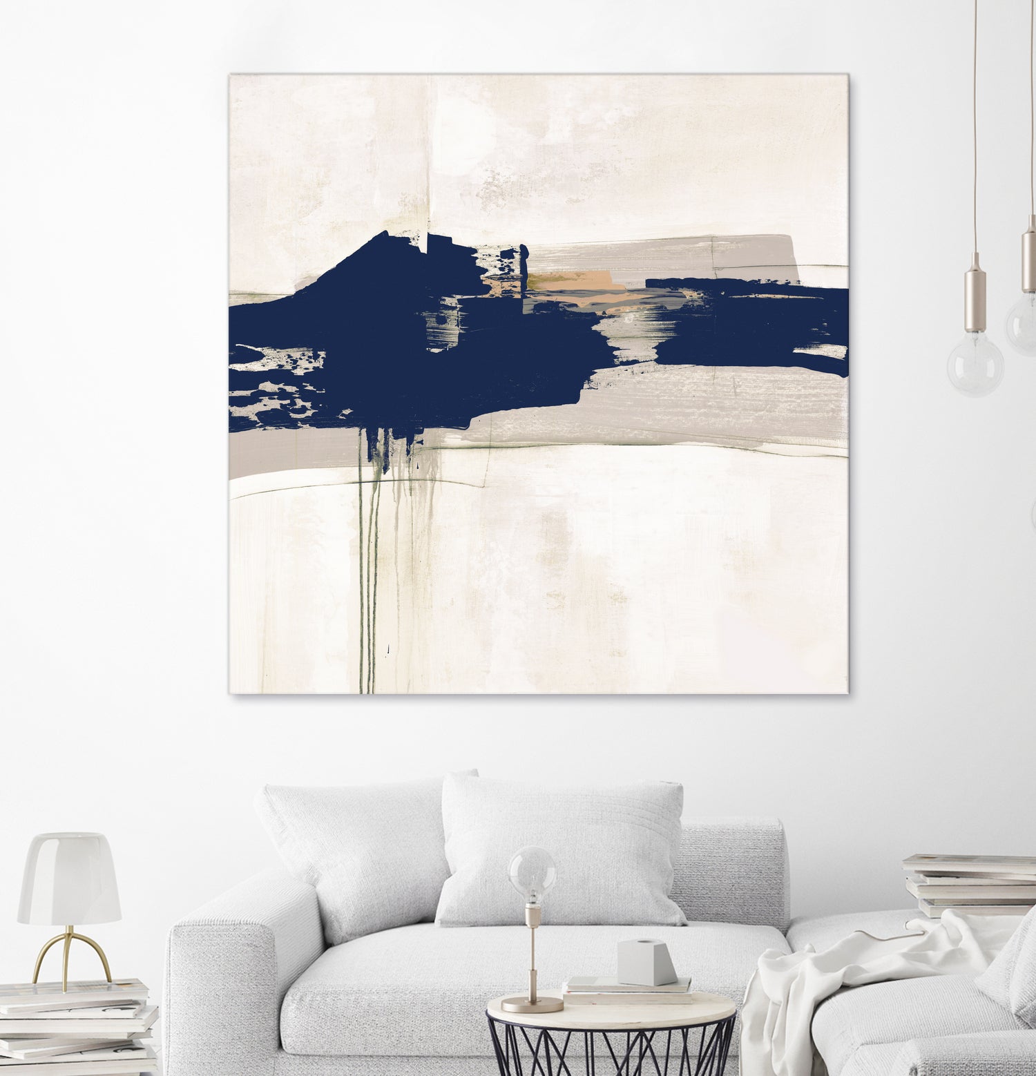 Complex Mind IV by Daleno Art on GIANT ART - blue abstract