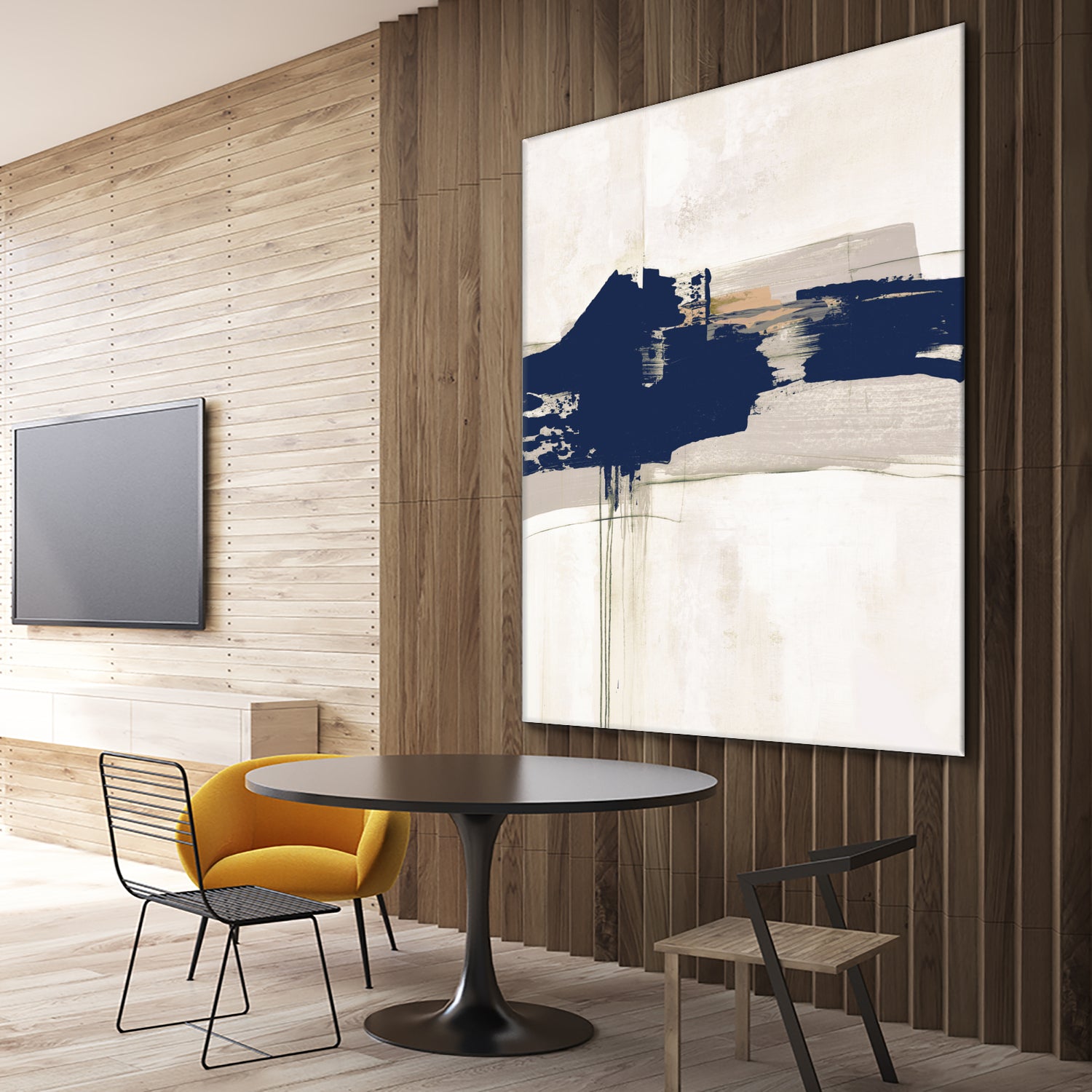 Complex Mind IV by Daleno Art on GIANT ART - blue abstract