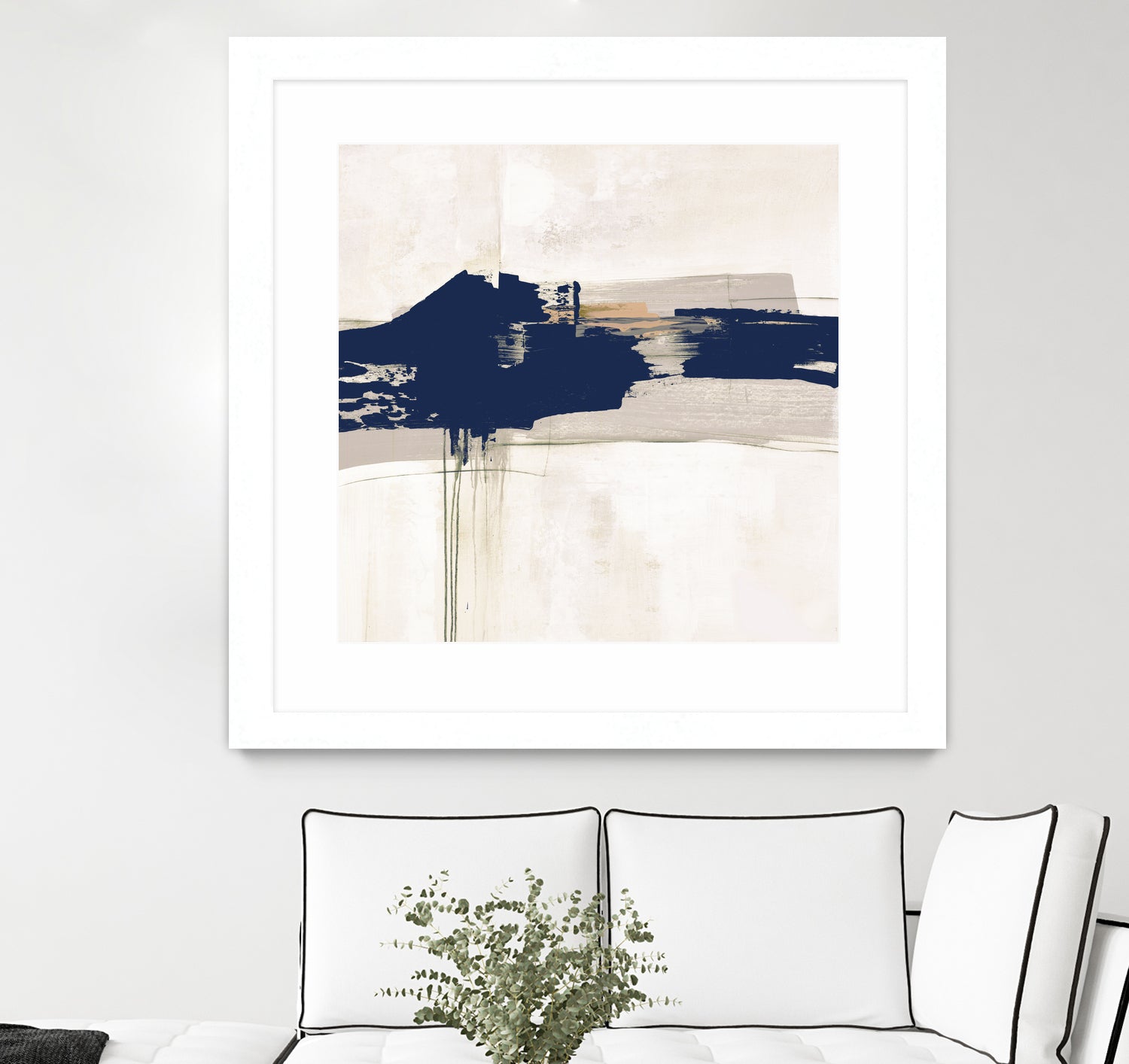 Complex Mind IV by Daleno Art on GIANT ART - blue abstract