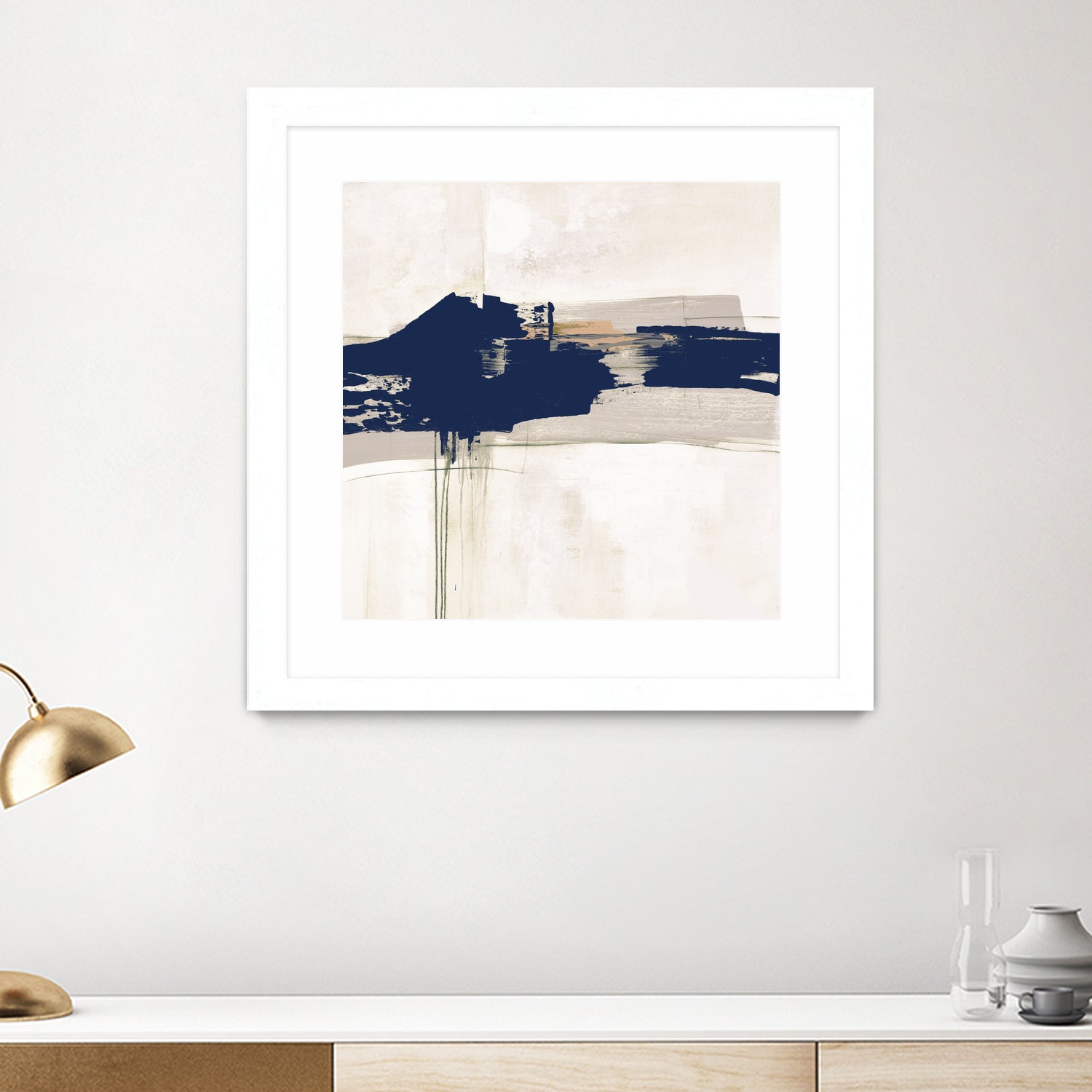 Complex Mind IV by Daleno Art on GIANT ART - blue abstract