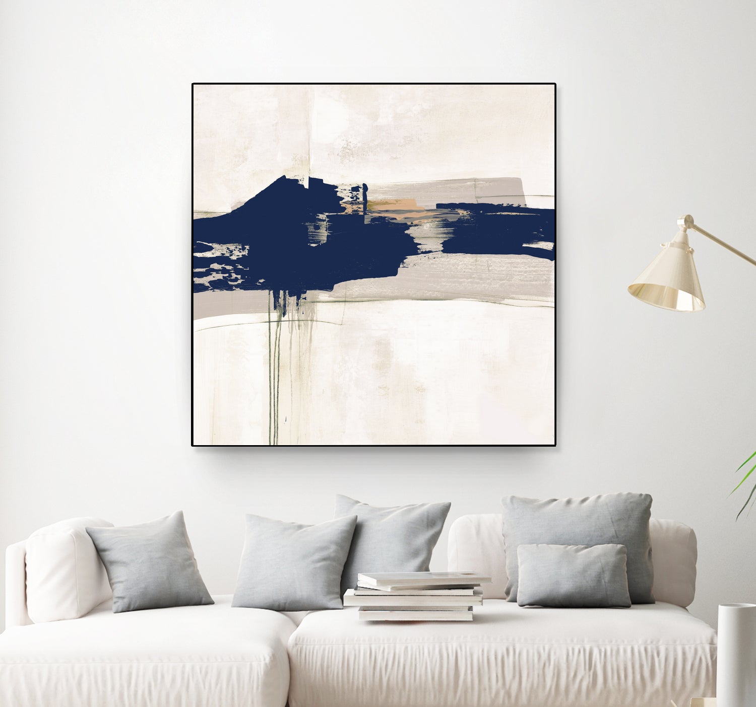 Complex Mind IV by Daleno Art on GIANT ART - blue abstract