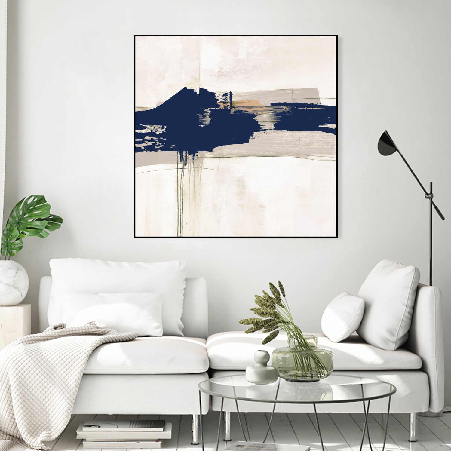 Complex Mind IV by Daleno Art on GIANT ART - blue abstract