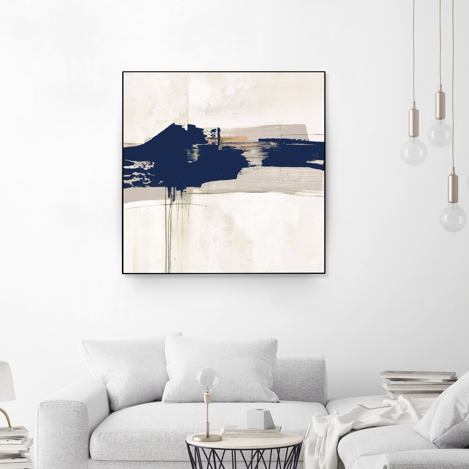 Complex Mind IV by Daleno Art on GIANT ART - blue abstract