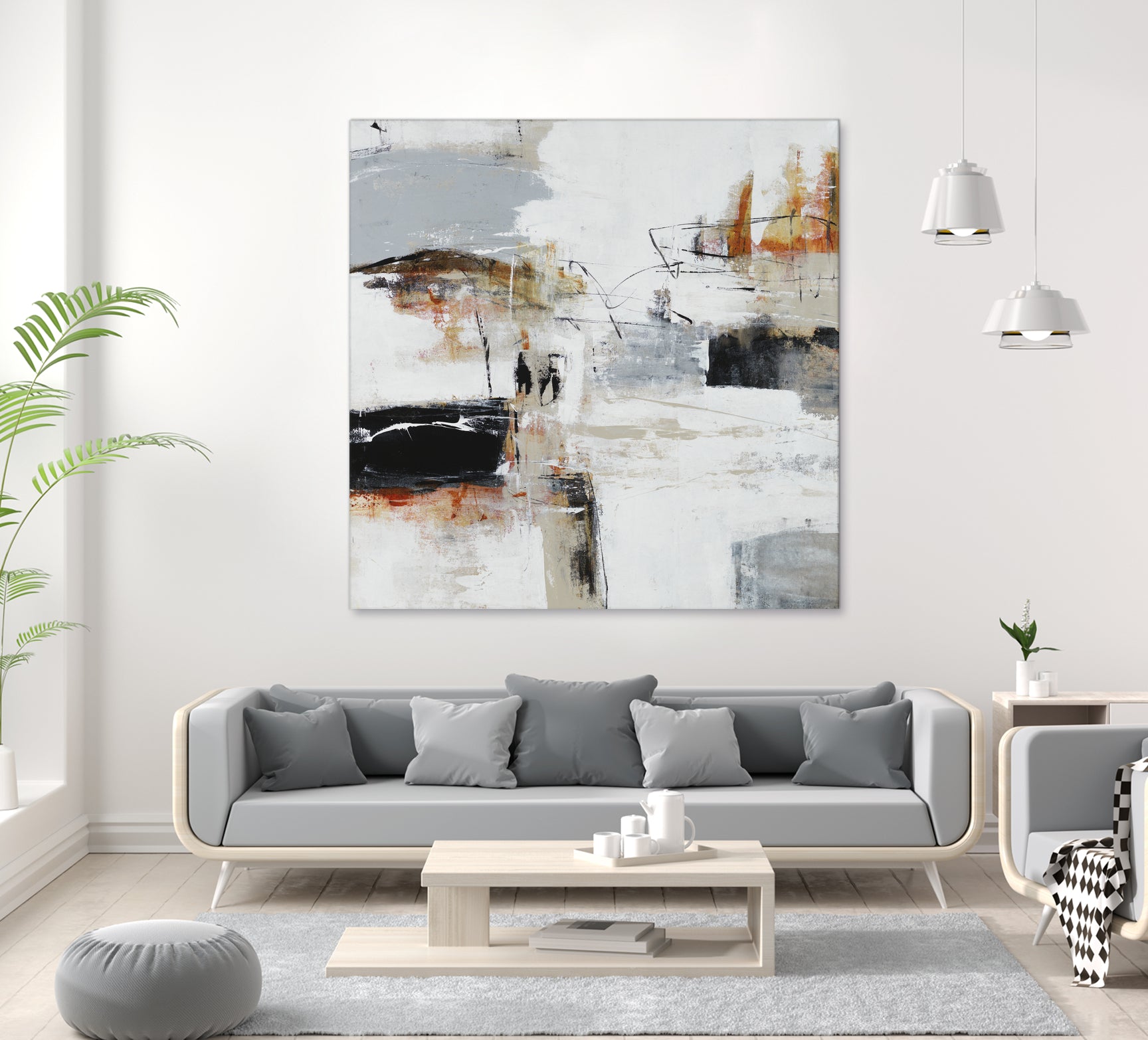 Toppling Tundra by Daleno Art on GIANT ART - multi abstract