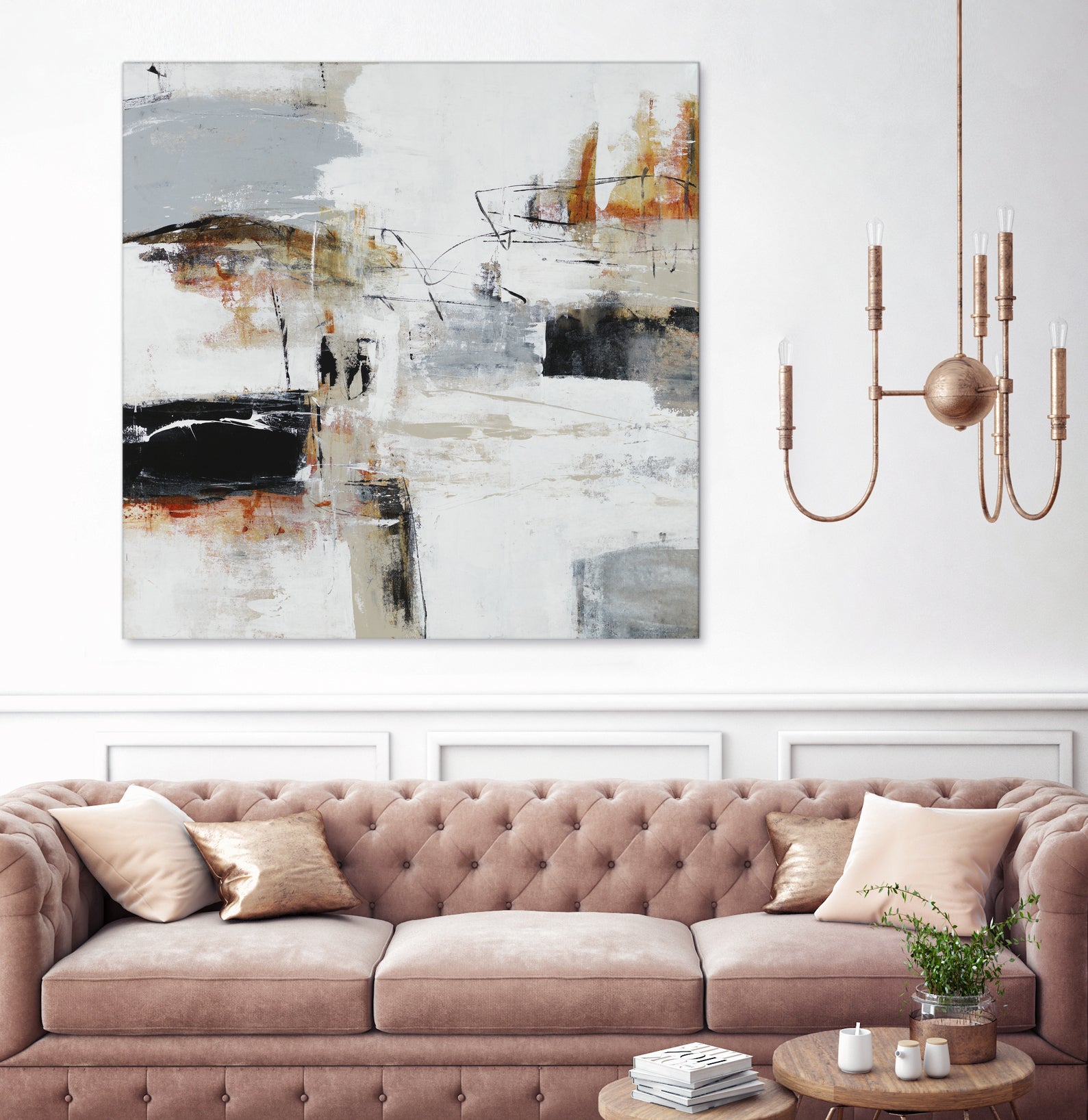 Toppling Tundra by Daleno Art on GIANT ART - multi abstract