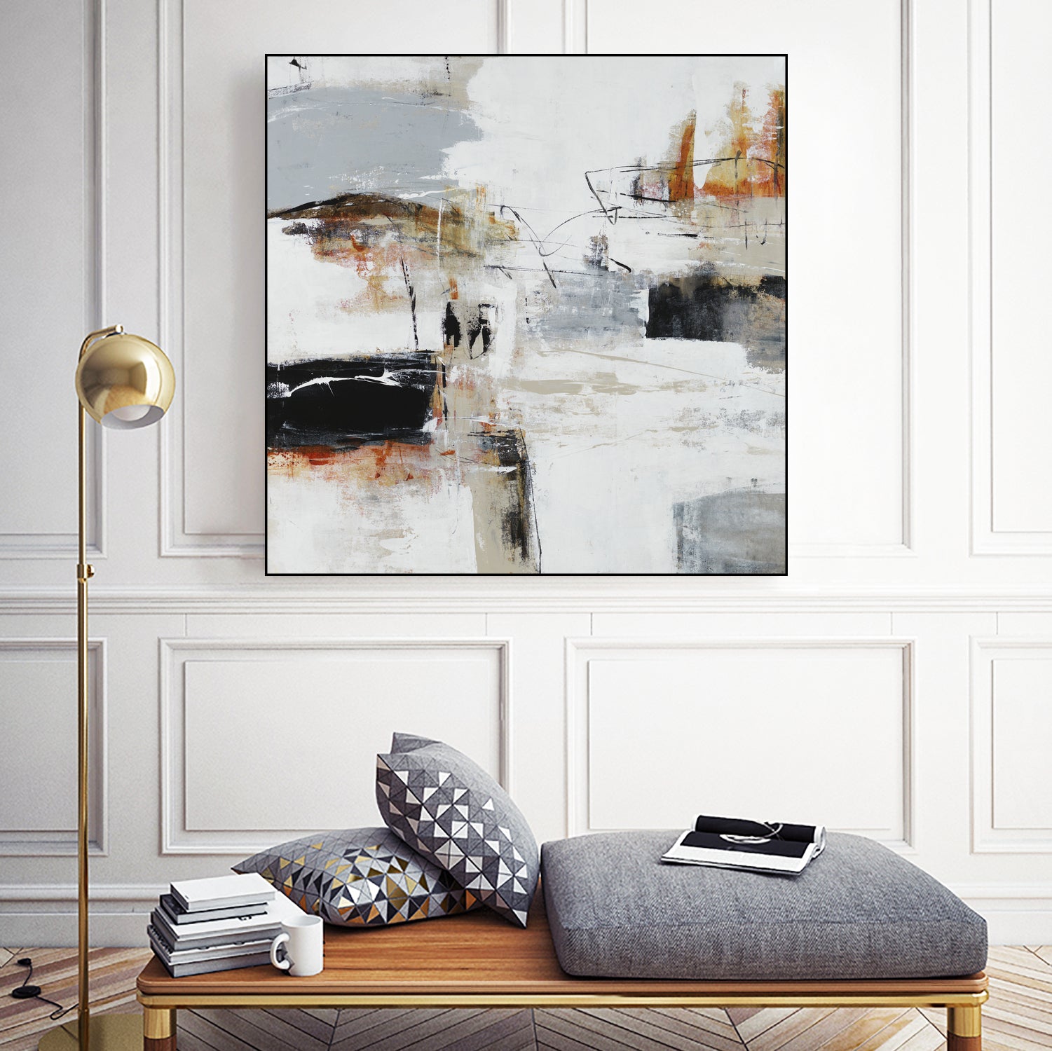 Toppling Tundra by Daleno Art on GIANT ART - multi abstract