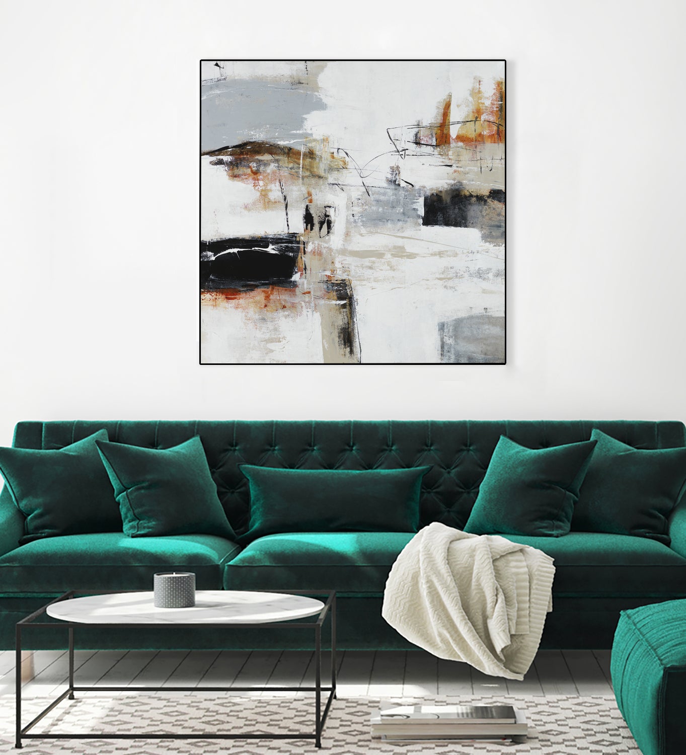 Toppling Tundra by Daleno Art on GIANT ART - multi abstract