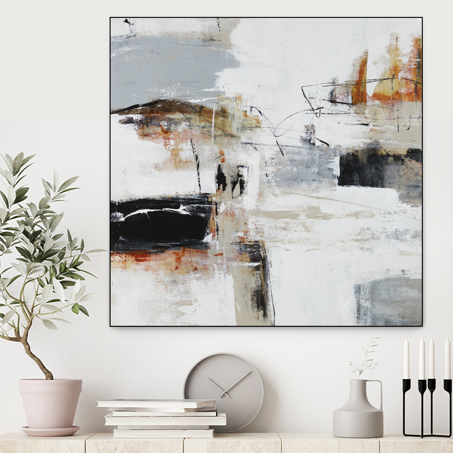 Toppling Tundra by Daleno Art on GIANT ART - multi abstract