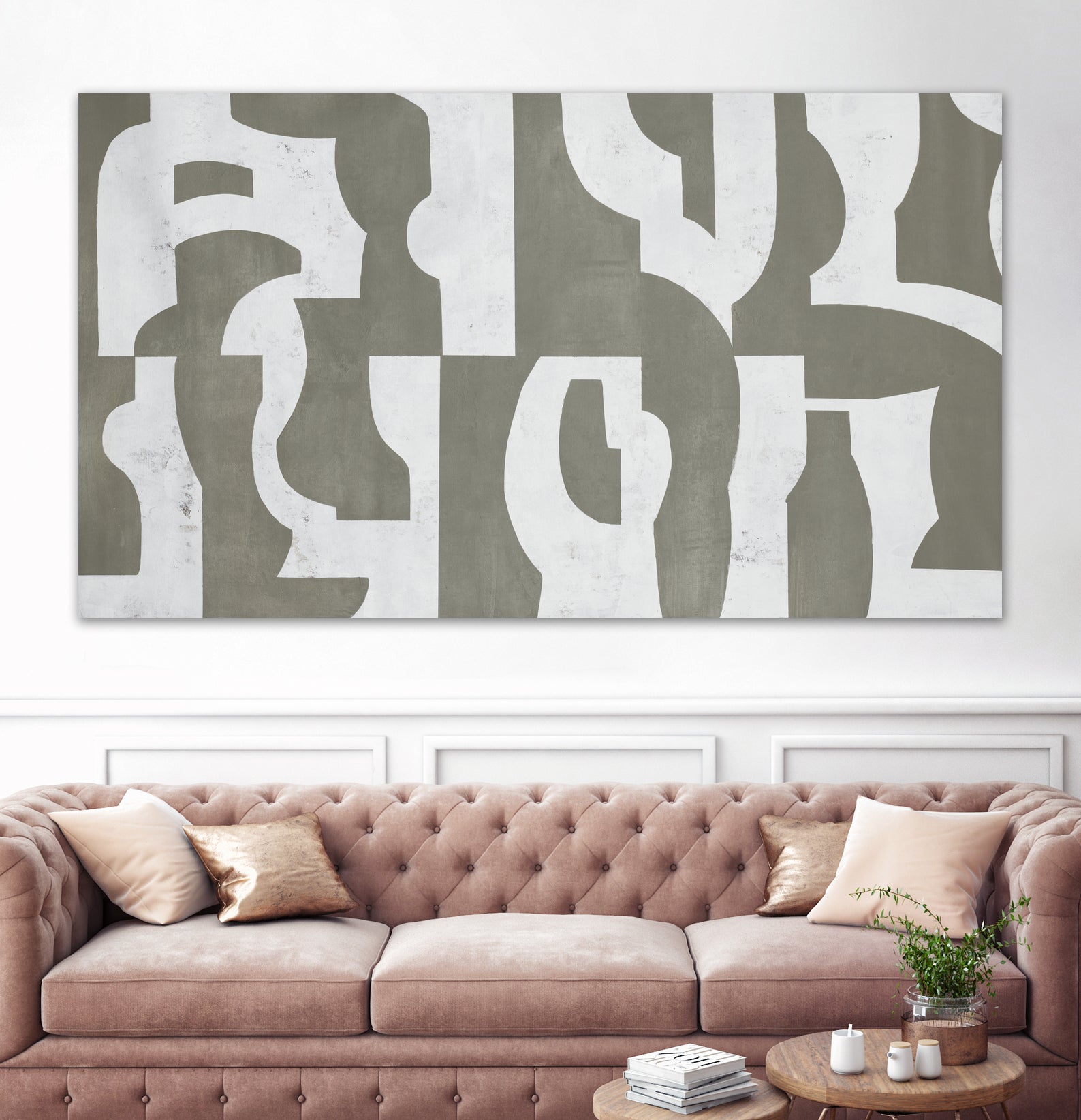 Reconfiguring by Daleno Art on GIANT ART - grey abstract