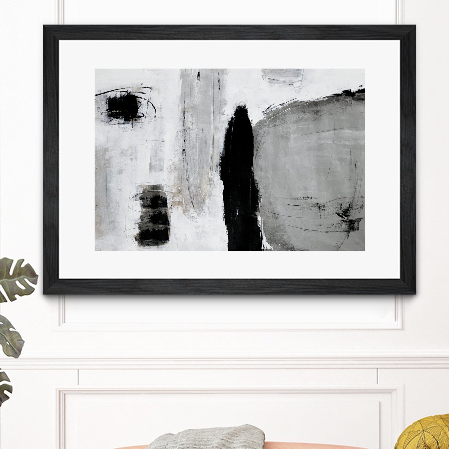 Unlevel by Daleno Art on GIANT ART - grey abstract