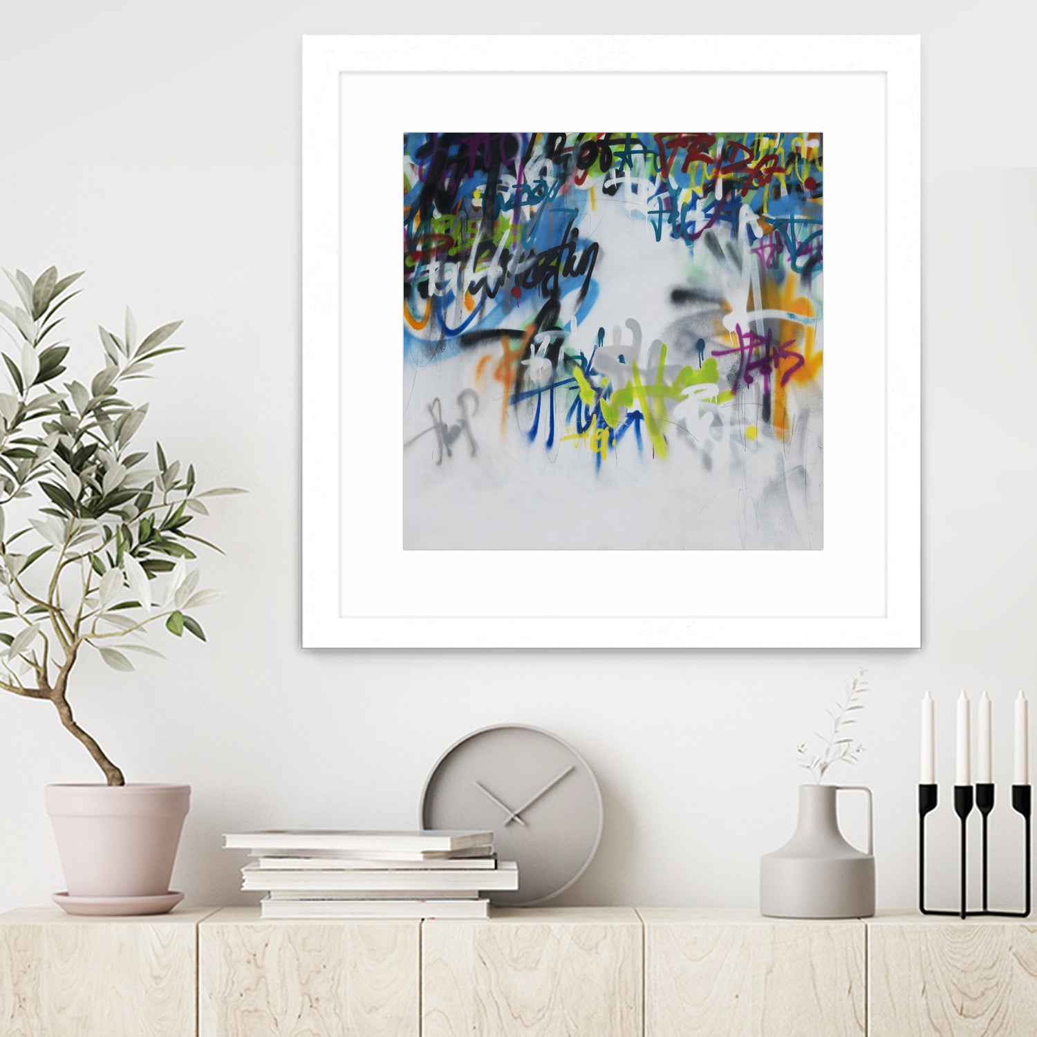 Fast Talker III by Daleno Art on GIANT ART - multi abstract