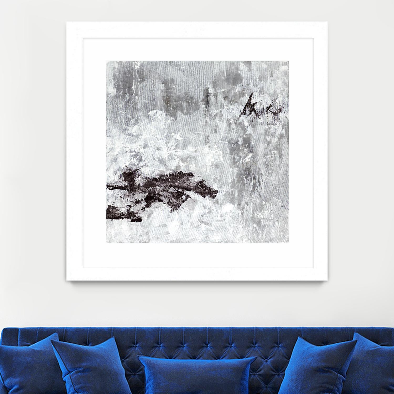 Half Beat by Daleno Art on GIANT ART - white abstract abstract