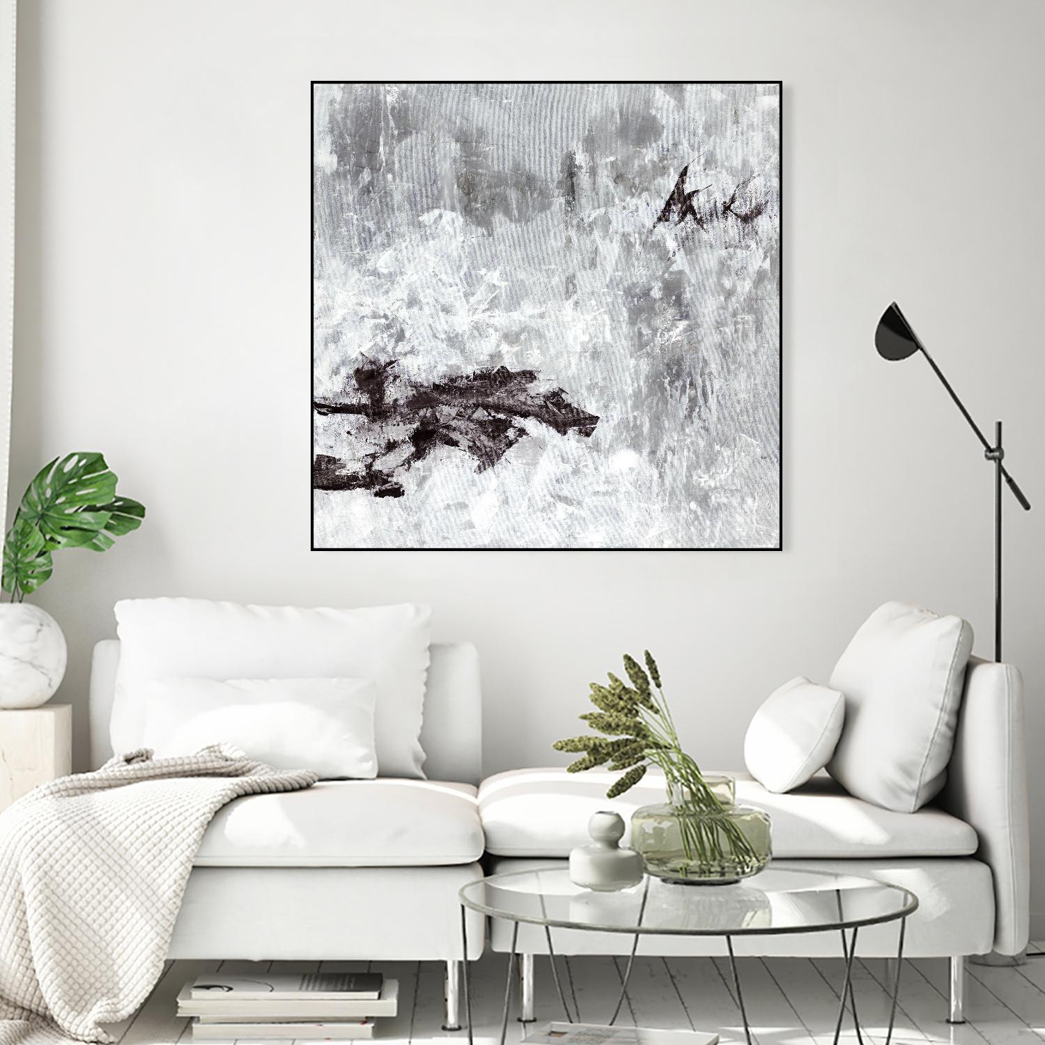 Half Beat by Daleno Art on GIANT ART - white abstract abstract