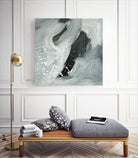 Petrify VI by Daleno Art on GIANT ART - blue abstract abstract