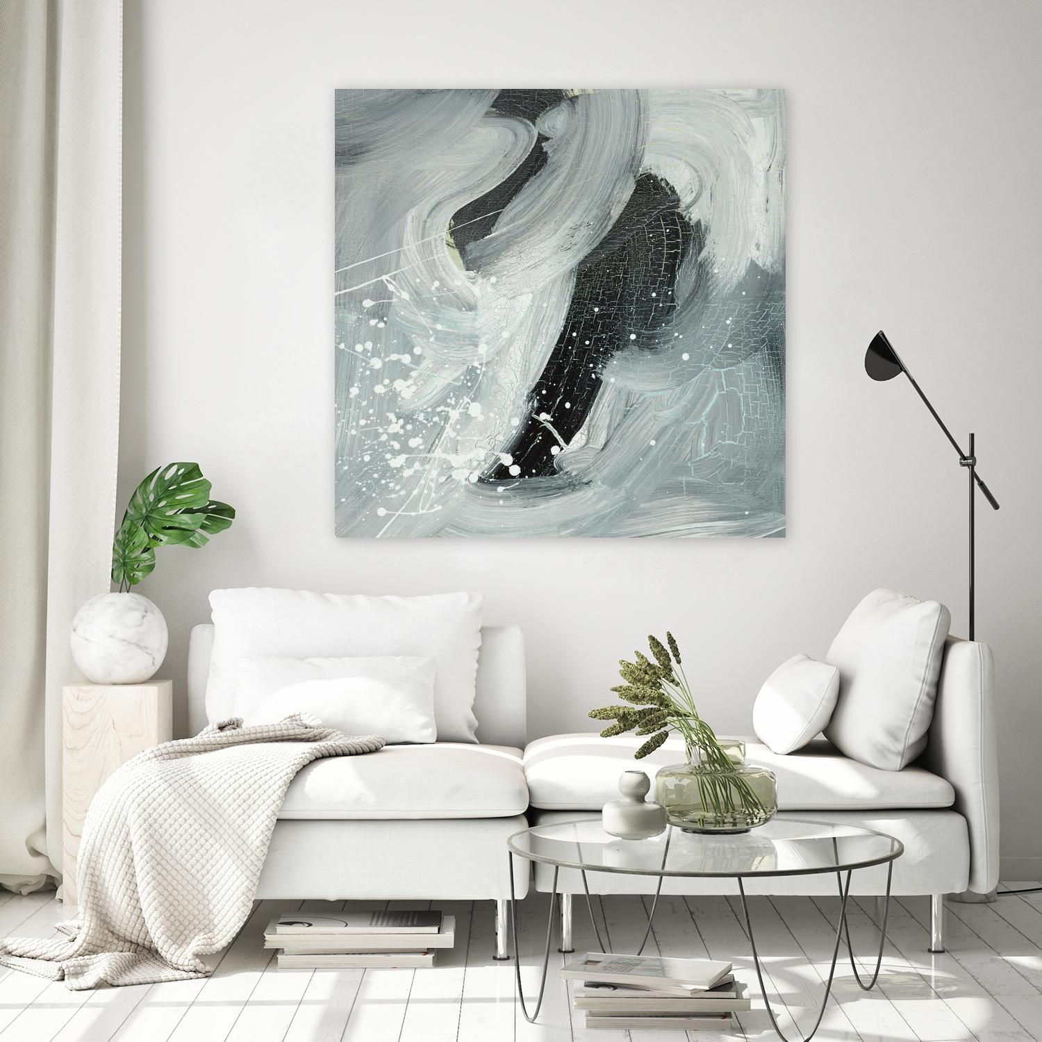 Petrify VI by Daleno Art on GIANT ART - blue abstract abstract