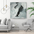 Petrify VI by Daleno Art on GIANT ART - blue abstract abstract