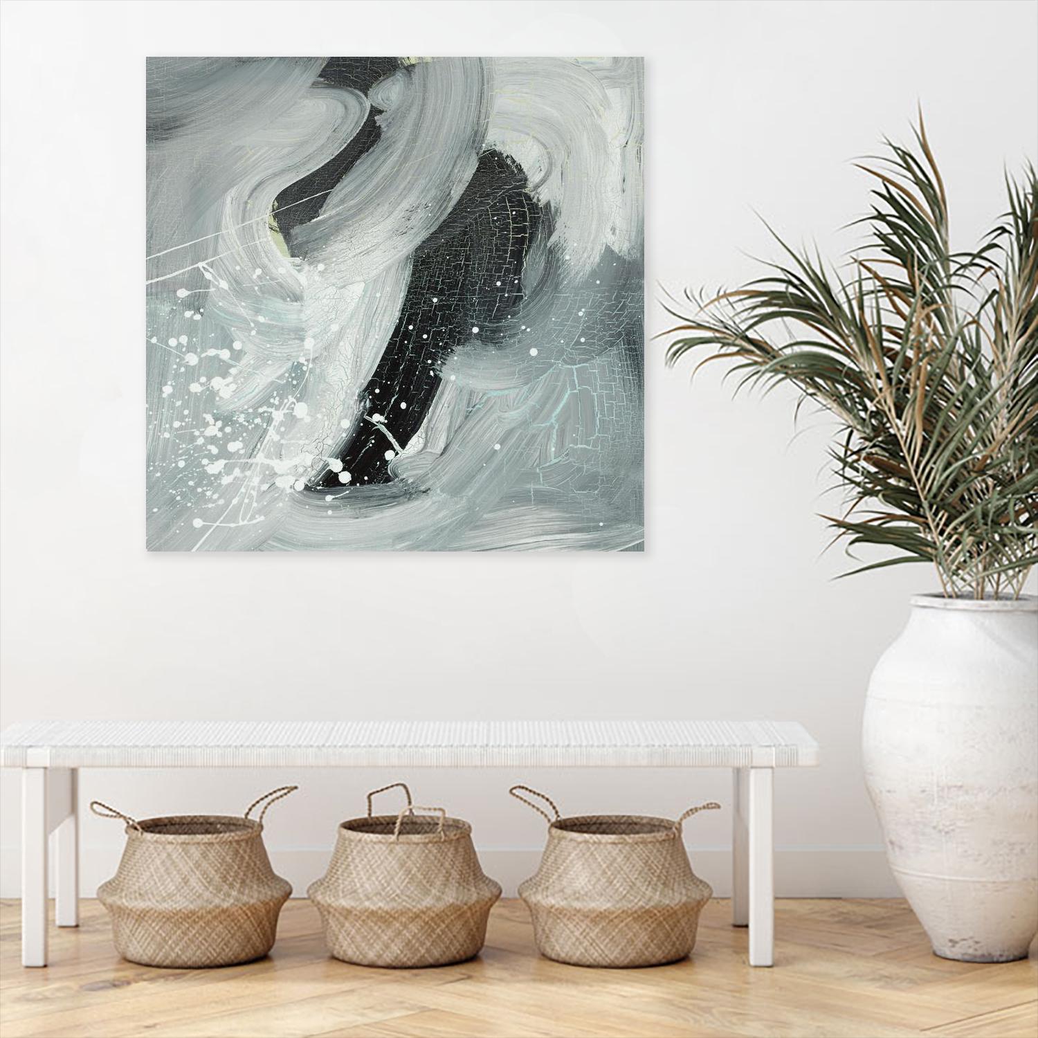 Petrify VI by Daleno Art on GIANT ART - blue abstract abstract