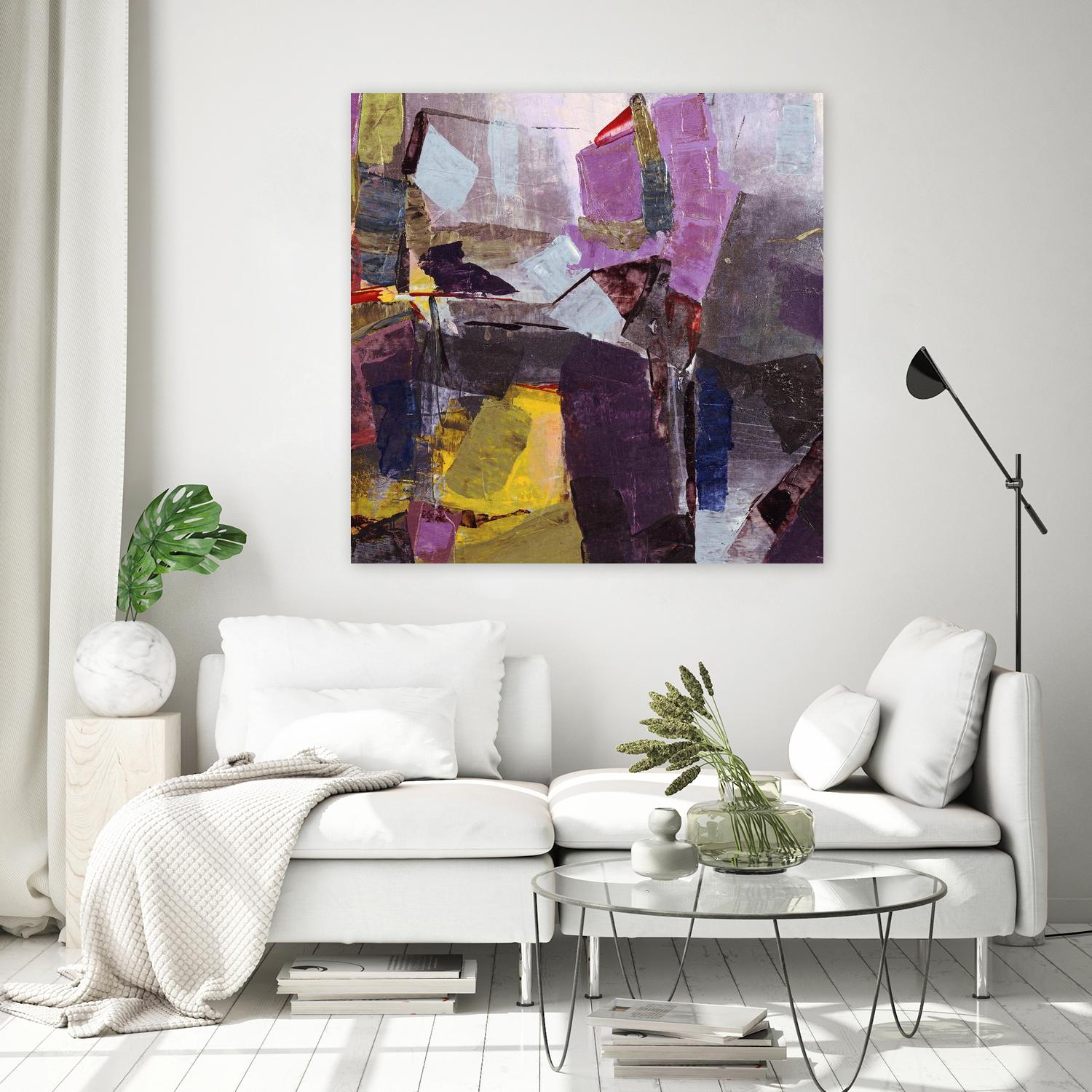 Broadway Nights by Daleno Art on GIANT ART - gold abstract abstrait