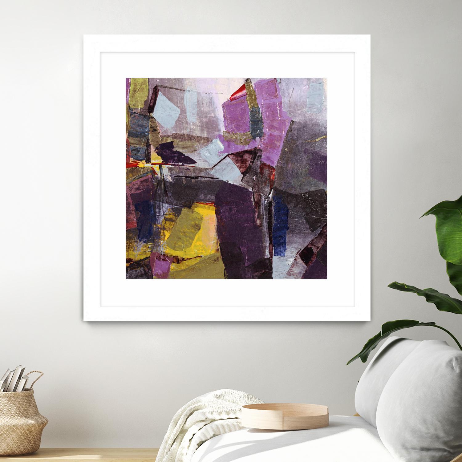 Broadway Nights by Daleno Art on GIANT ART - gold abstract abstrait