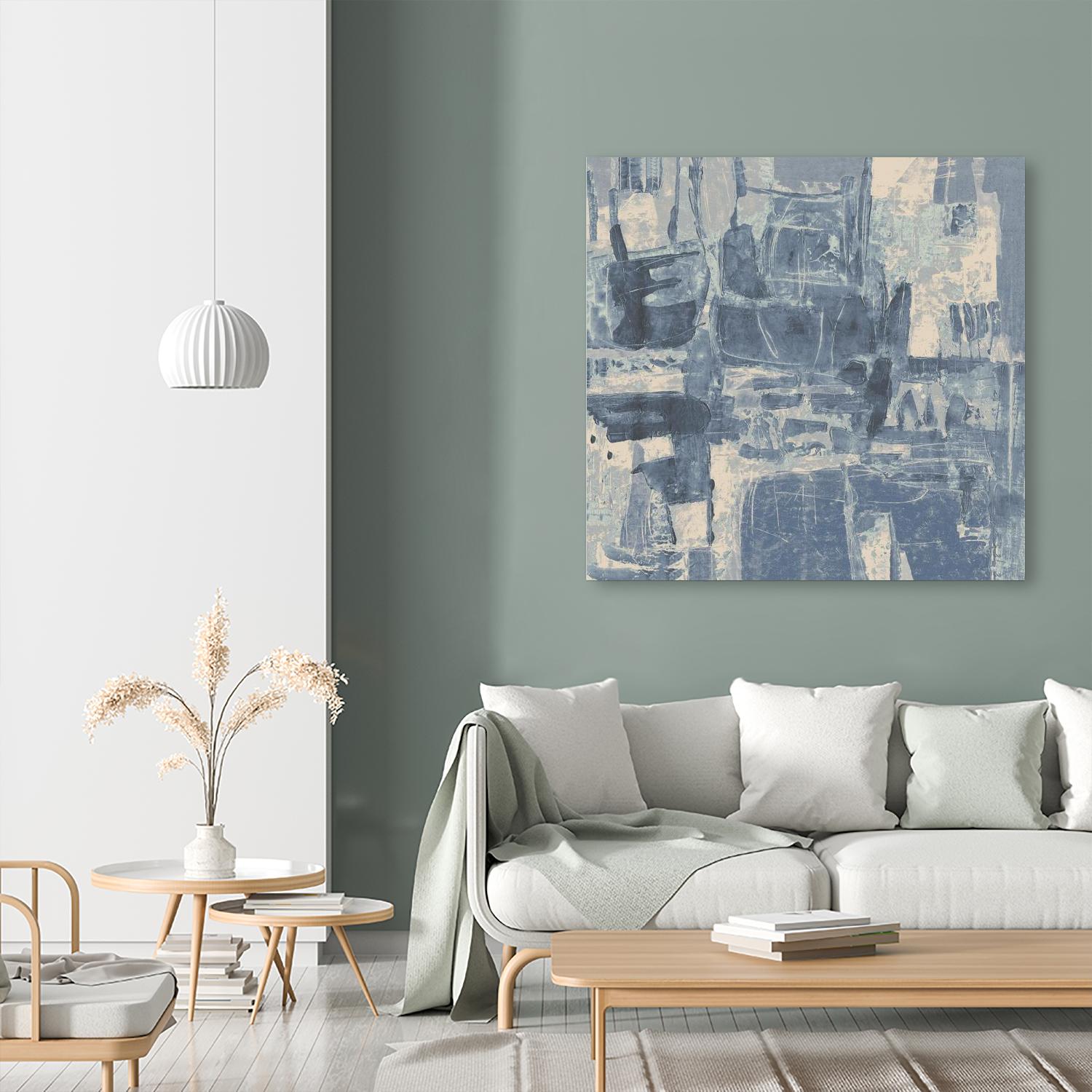 Oxidation II  by Daleno  Art  on GIANT ART - blue abstract abstract