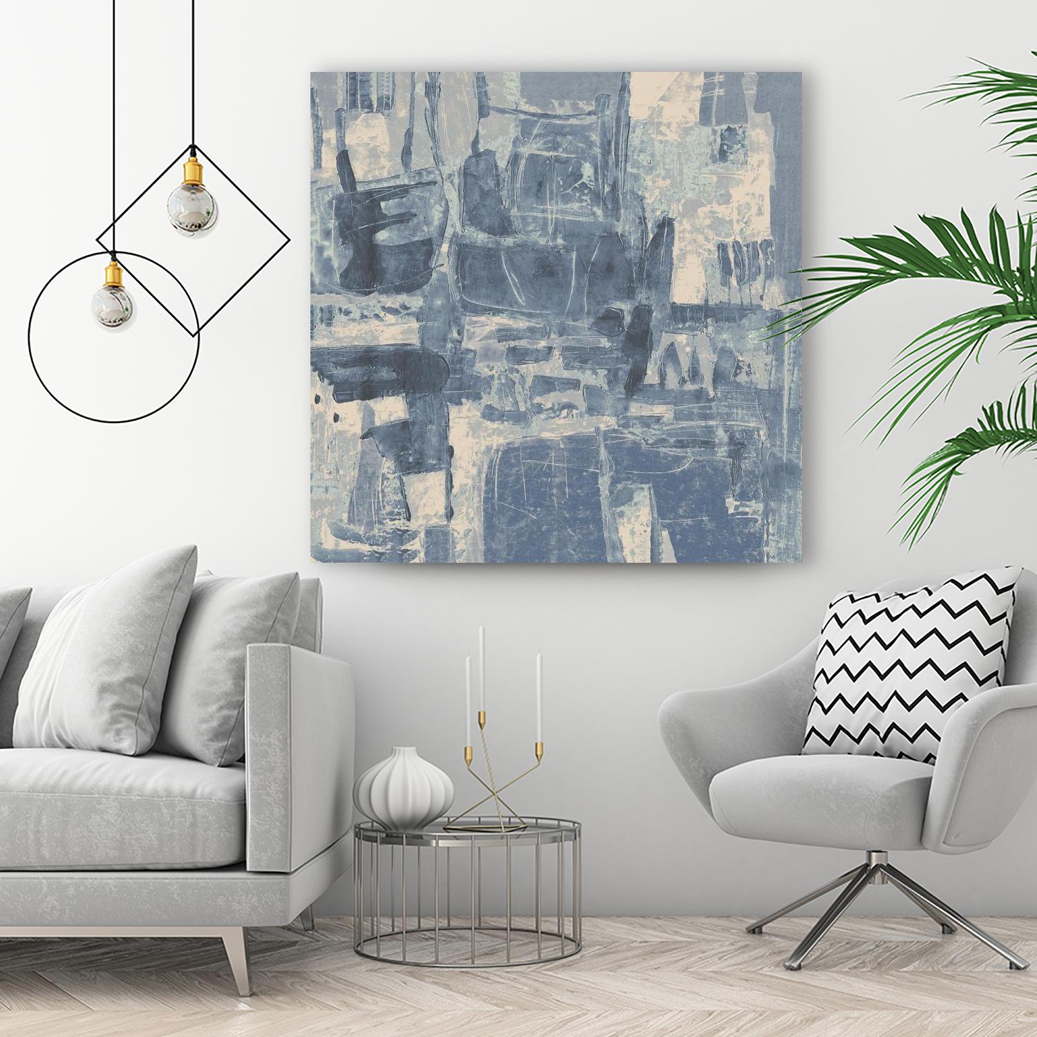 Oxidation II  by Daleno  Art  on GIANT ART - blue abstract abstract