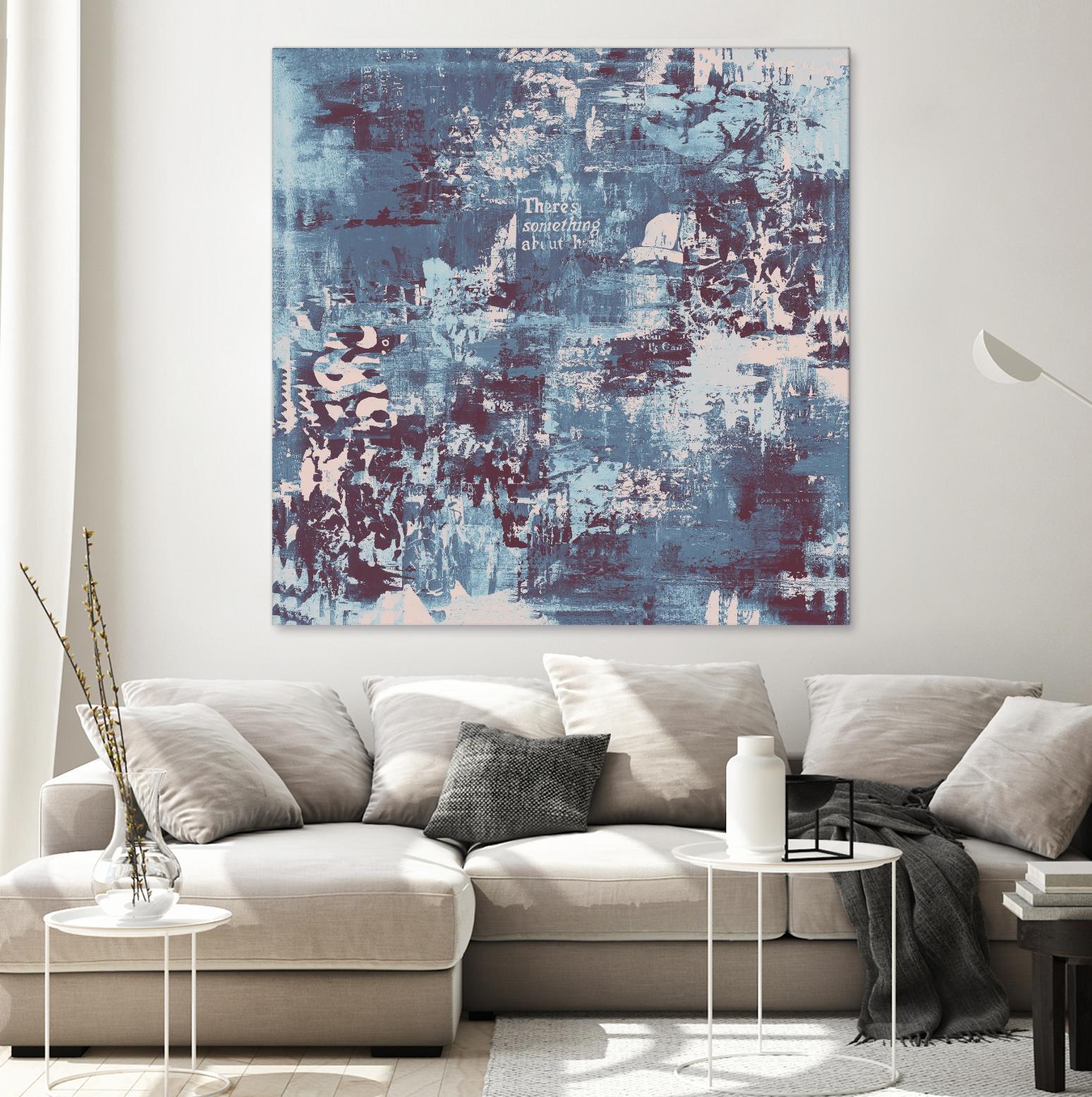 The Feeling Of Love II by Daleno Art on GIANT ART - pink abstract abstrait