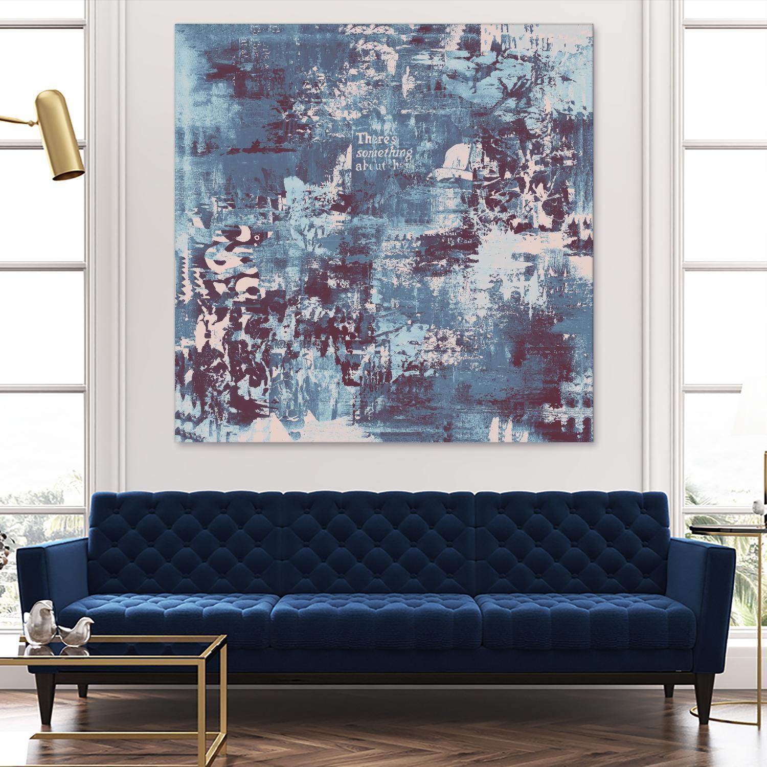 The Feeling Of Love II by Daleno Art on GIANT ART - pink abstract abstrait