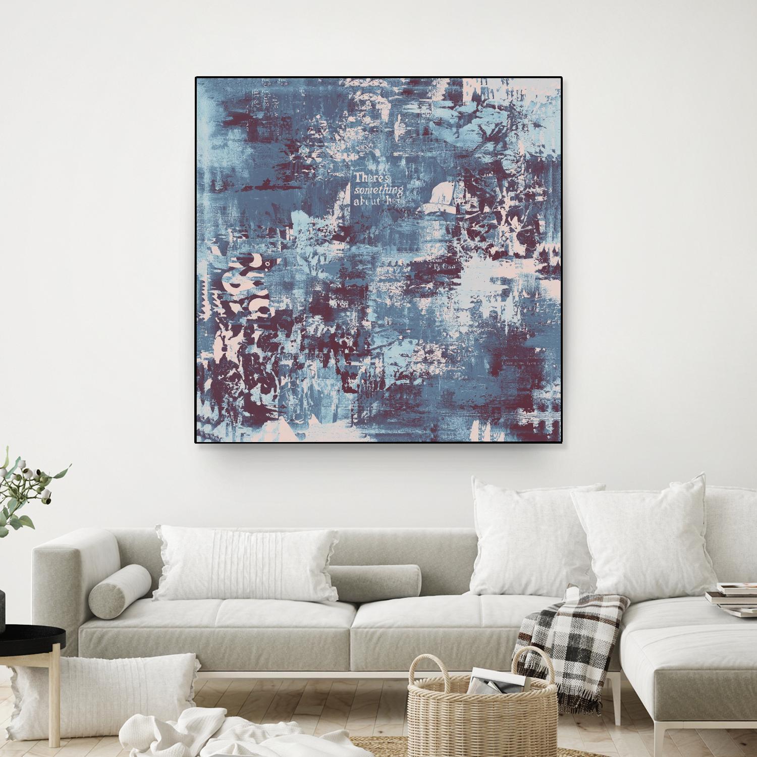 The Feeling Of Love II by Daleno Art on GIANT ART - pink abstract abstrait