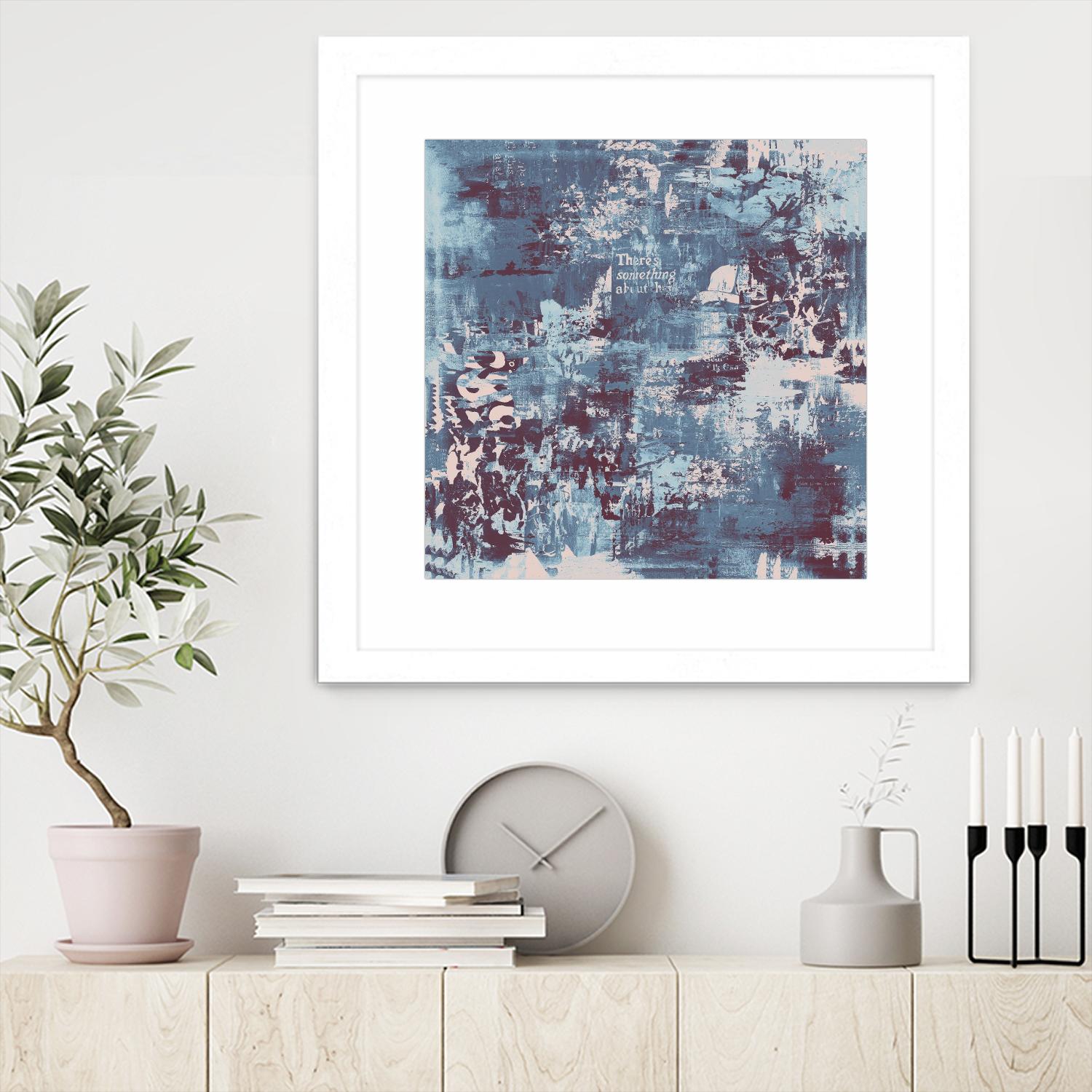 The Feeling Of Love II by Daleno Art on GIANT ART - pink abstract abstrait