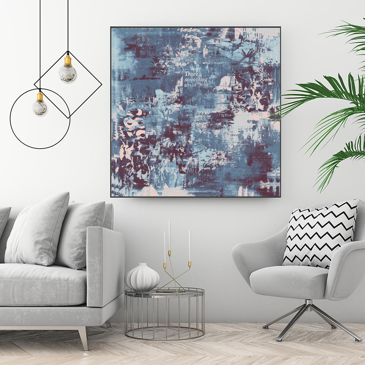 The Feeling Of Love II by Daleno Art on GIANT ART - pink abstract abstrait