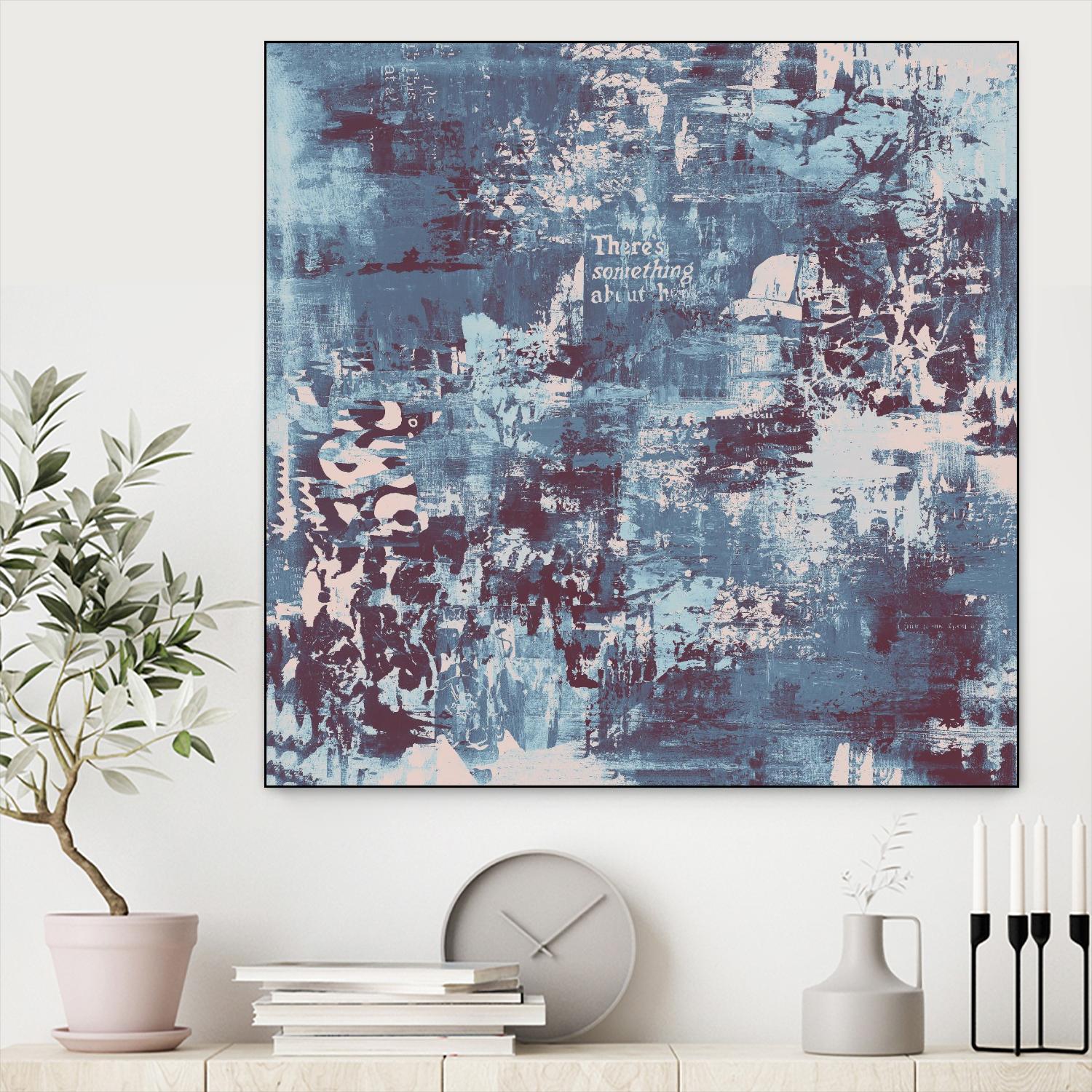 The Feeling Of Love II by Daleno Art on GIANT ART - pink abstract abstrait