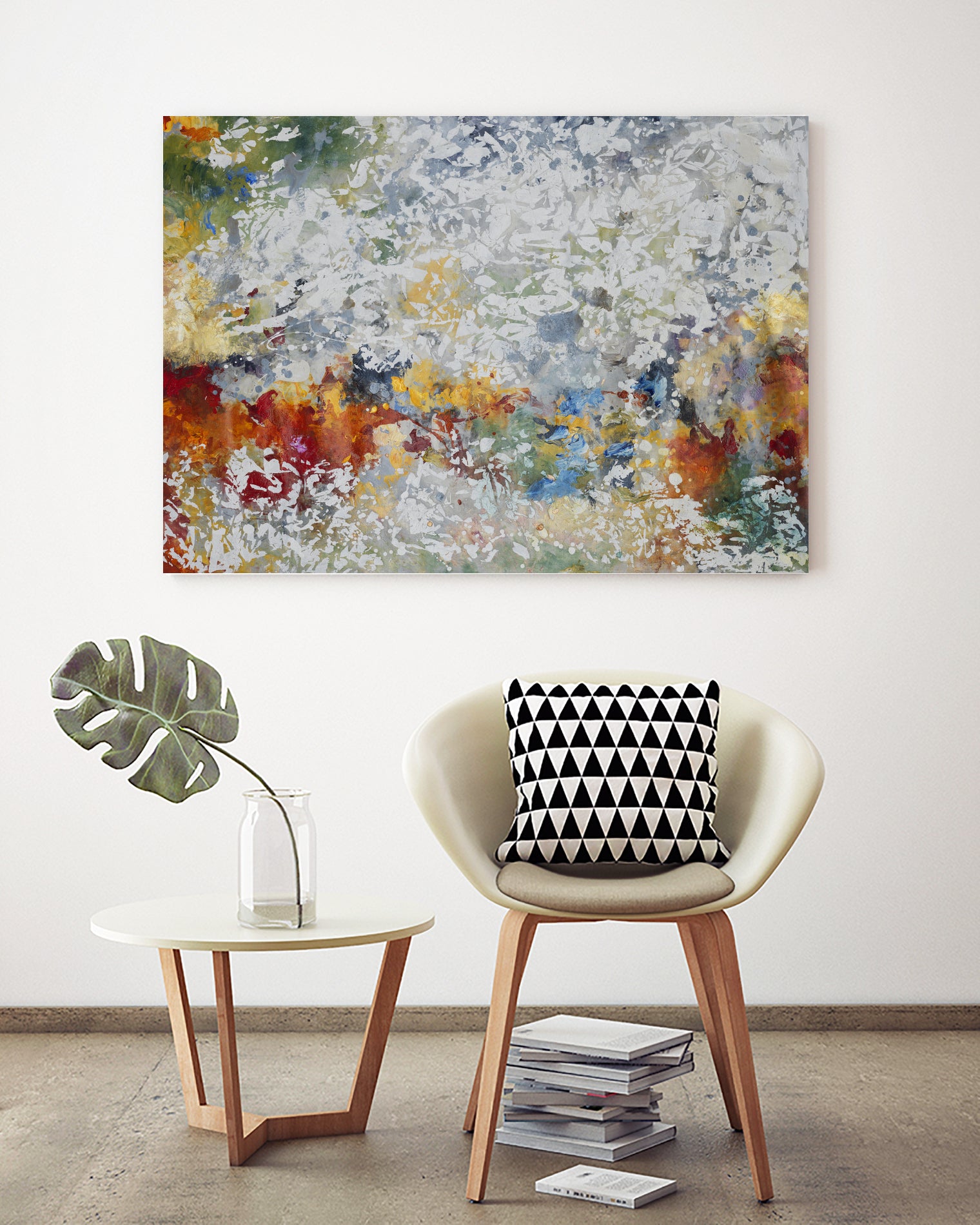 Cayenne by Daleno Art on GIANT ART - red abstract