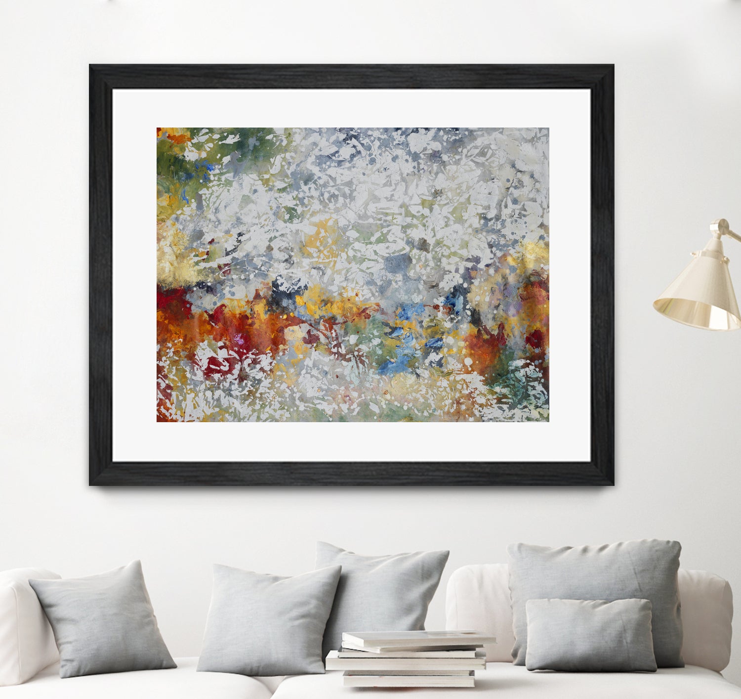 Cayenne by Daleno Art on GIANT ART - red abstract