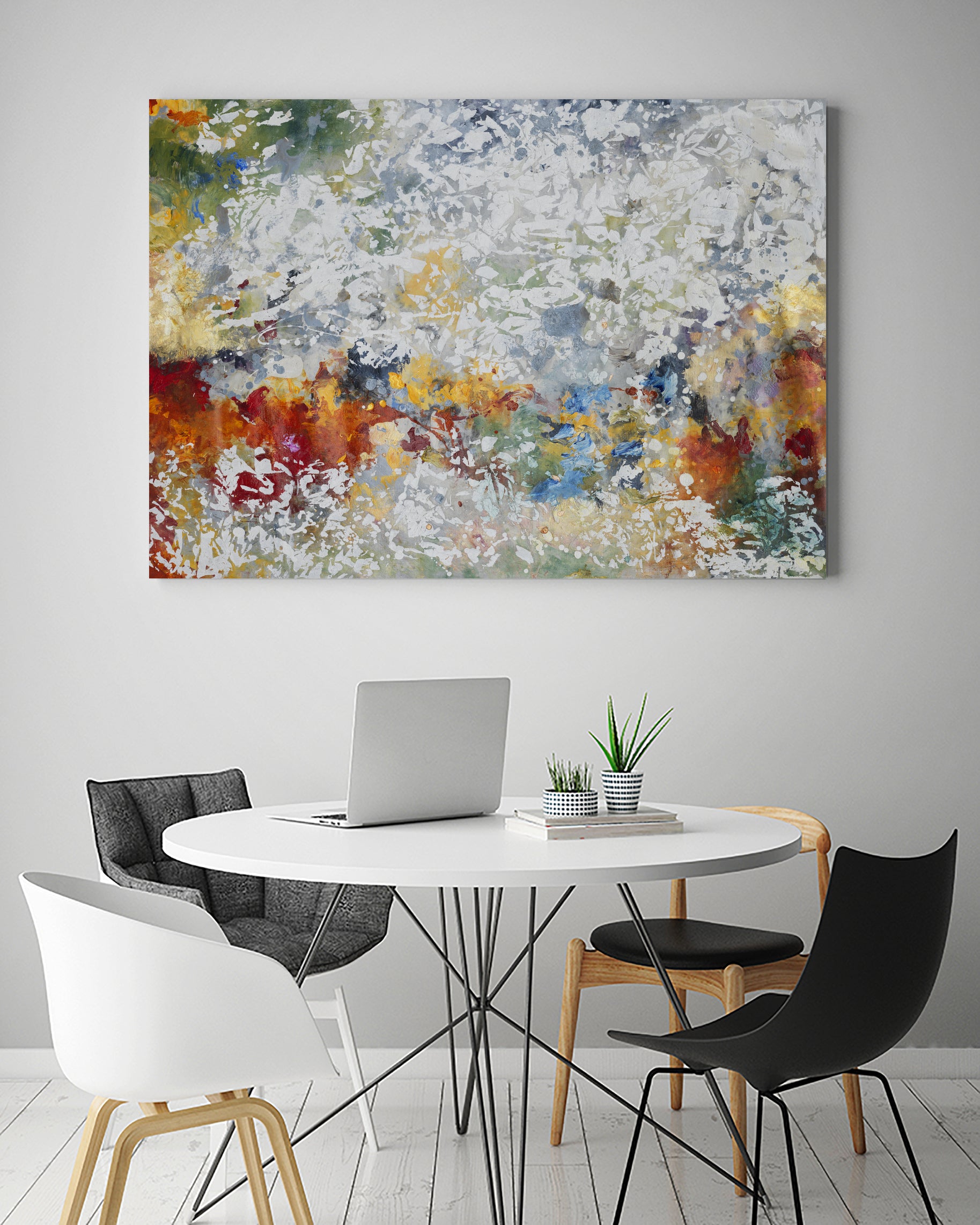 Cayenne by Daleno Art on GIANT ART - red abstract