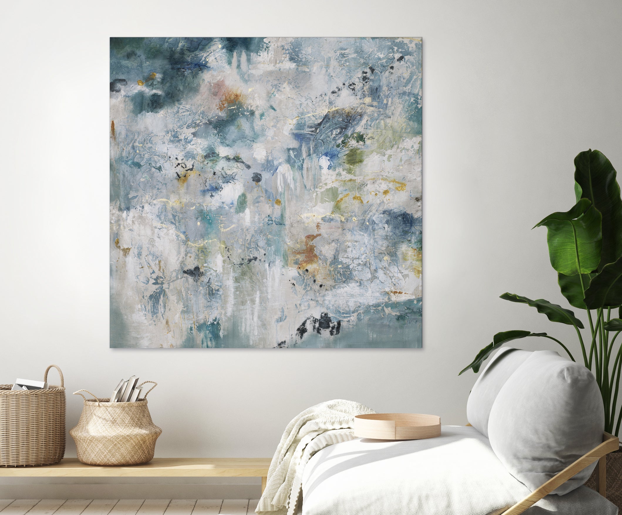 Back Up by Daleno Art on GIANT ART - blue abstract