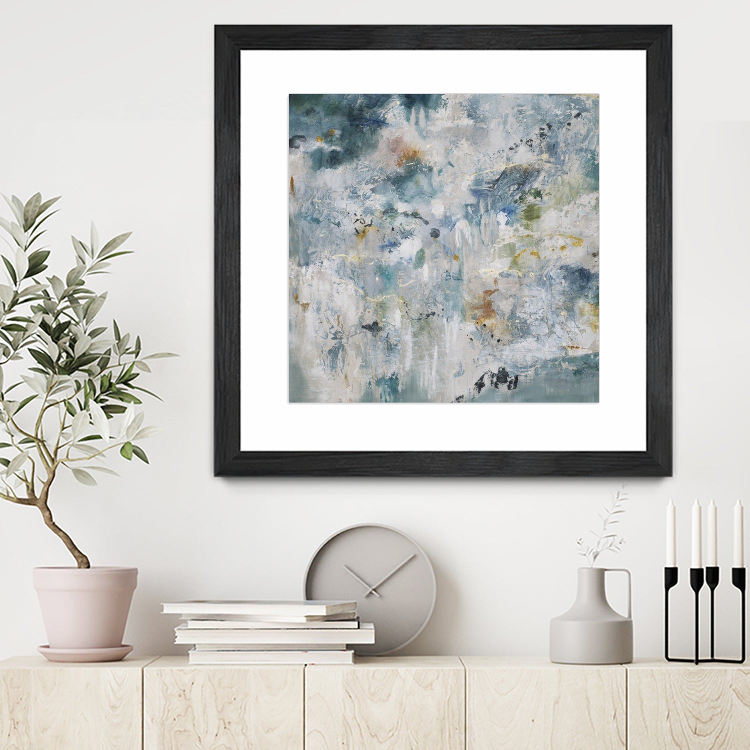 Back Up by Daleno Art on GIANT ART - blue abstract