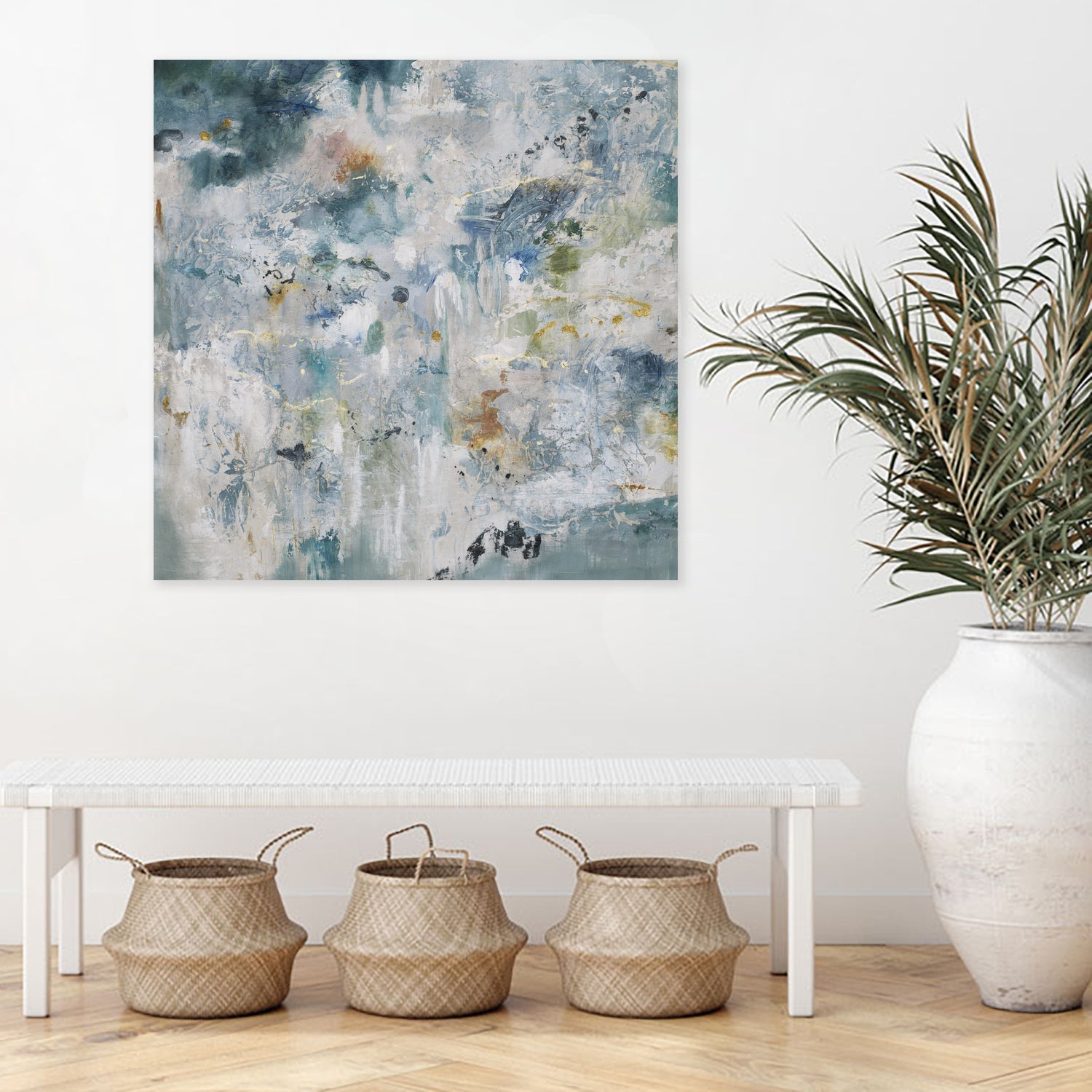 Back Up by Daleno Art on GIANT ART - blue abstract