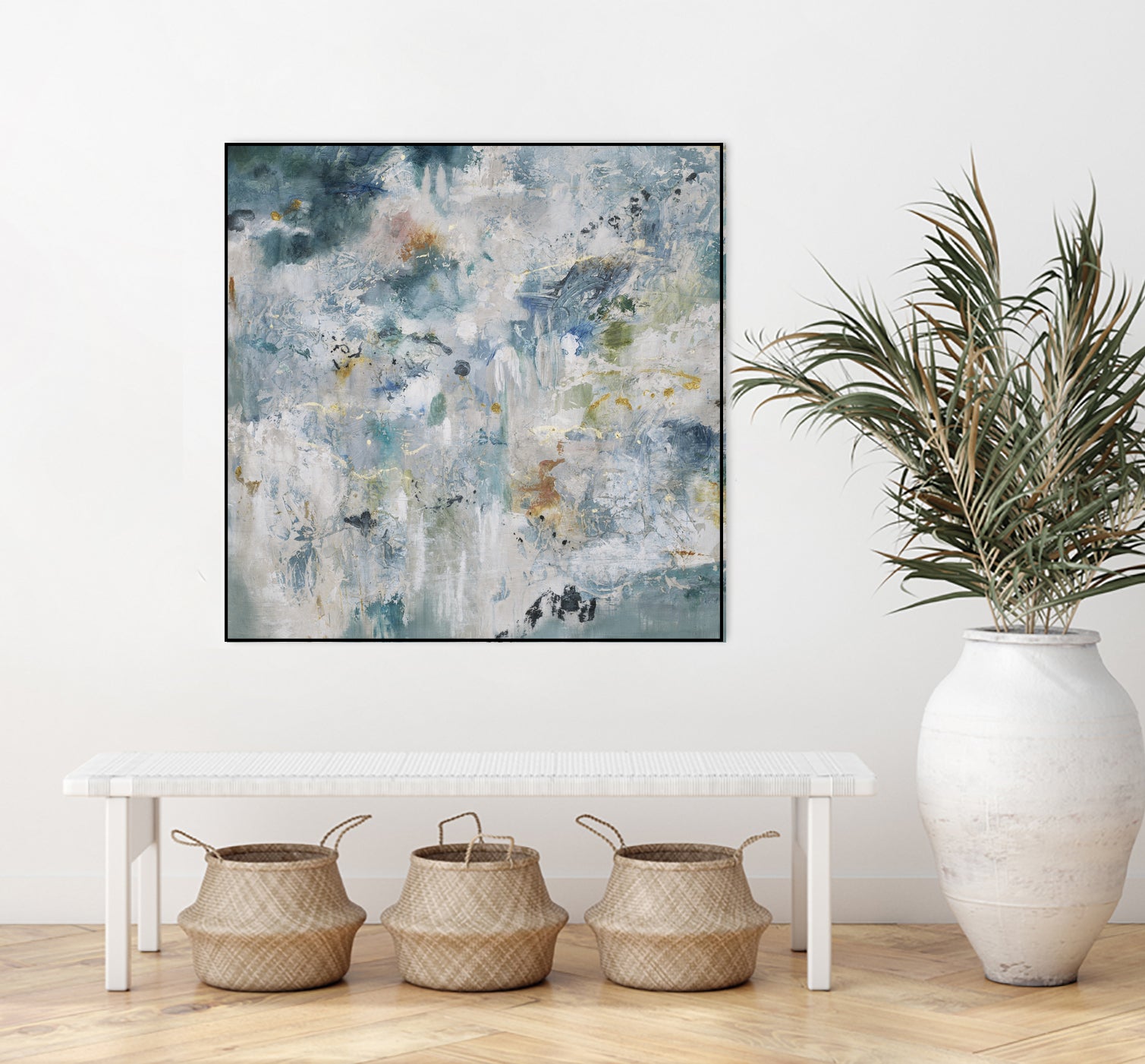 Back Up by Daleno Art on GIANT ART - blue abstract