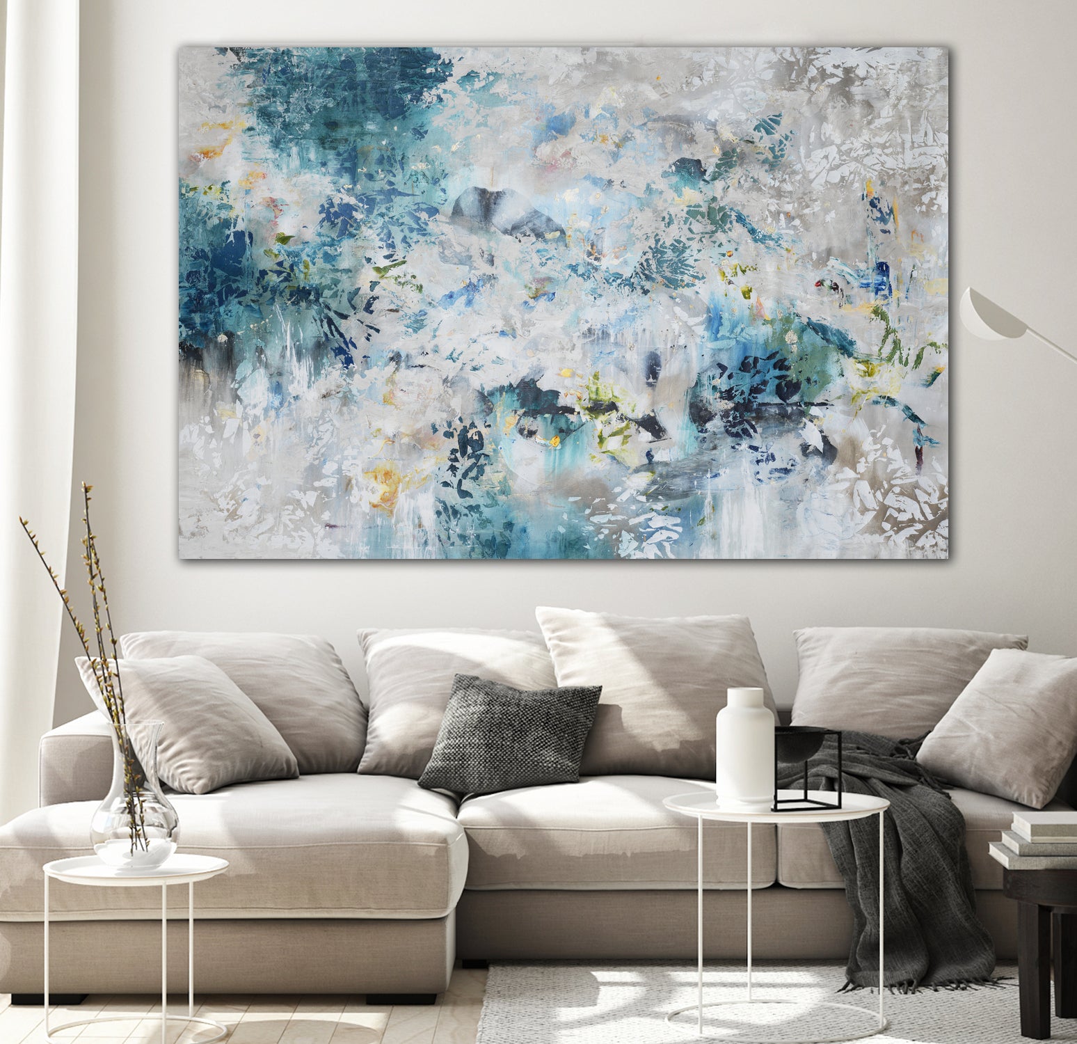 Extinguish by Daleno Art on GIANT ART - blue abstract